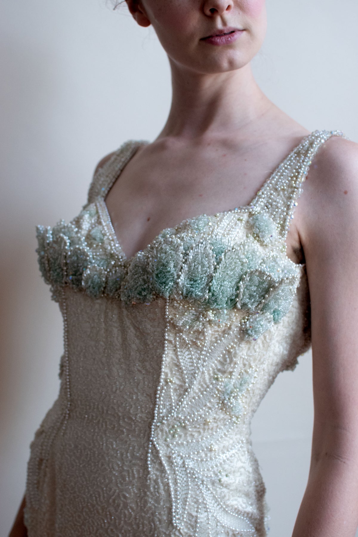 1960s Beaded Gown