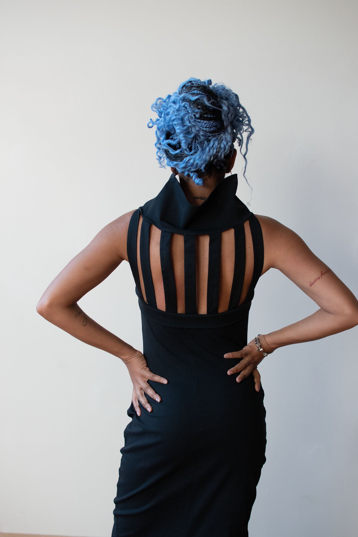 Black Cage Dress | Romeo Gigli 1993
