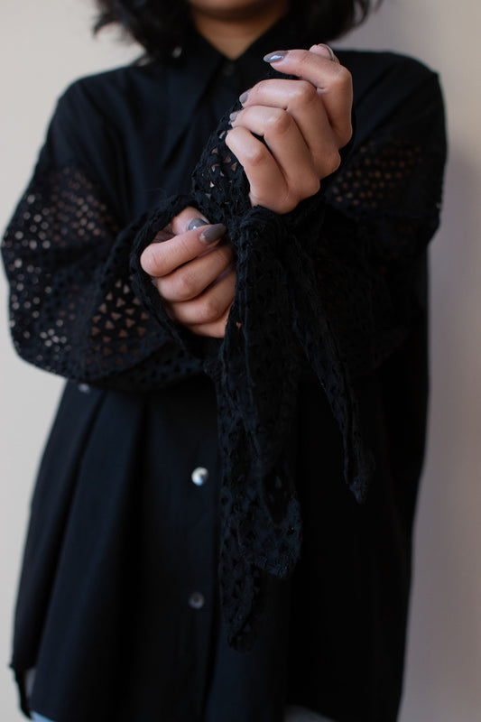 Black Shirt | Romeo Gigli