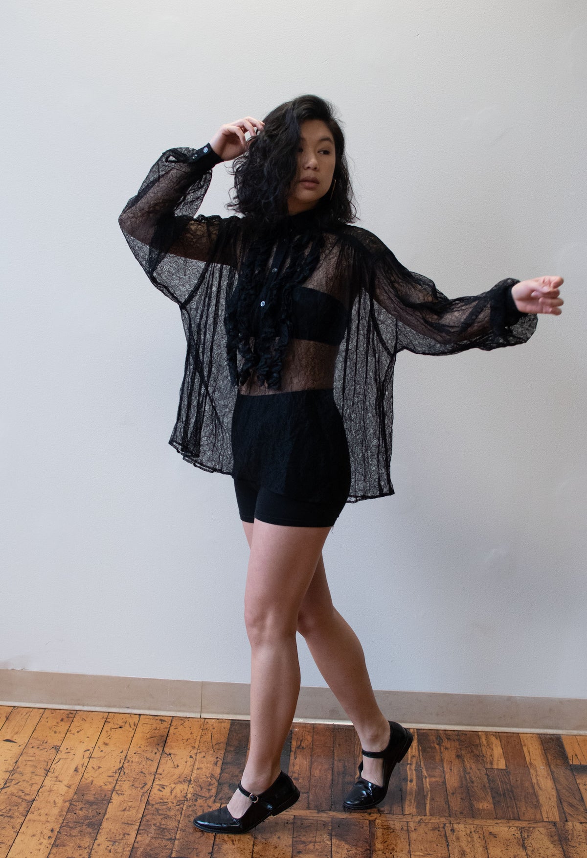 1980s Lace Blouse | Chantal Thomass