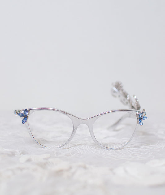 1950s Metal Tiara Style Eyeglasses