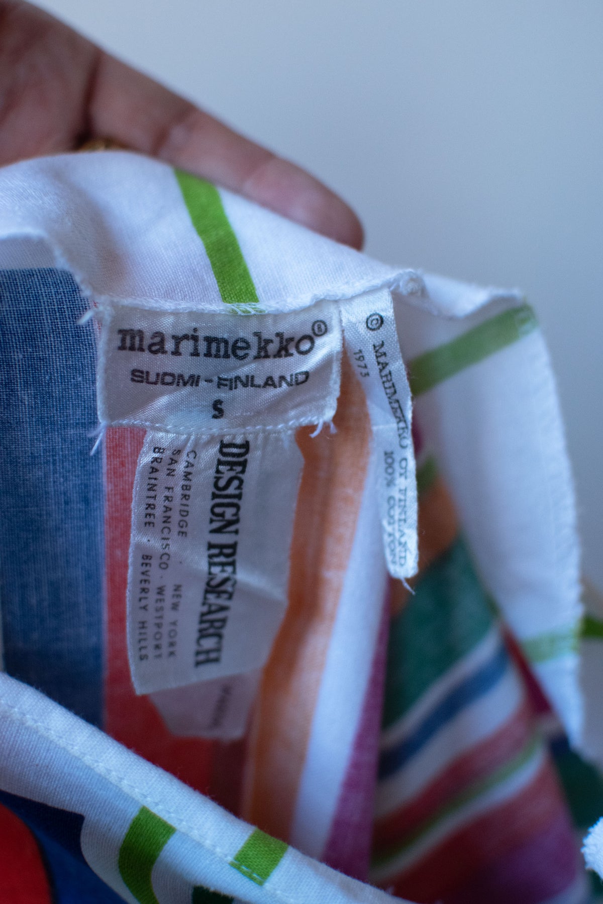 Liidokki Kirjo Print Dress | Marimekko 1973