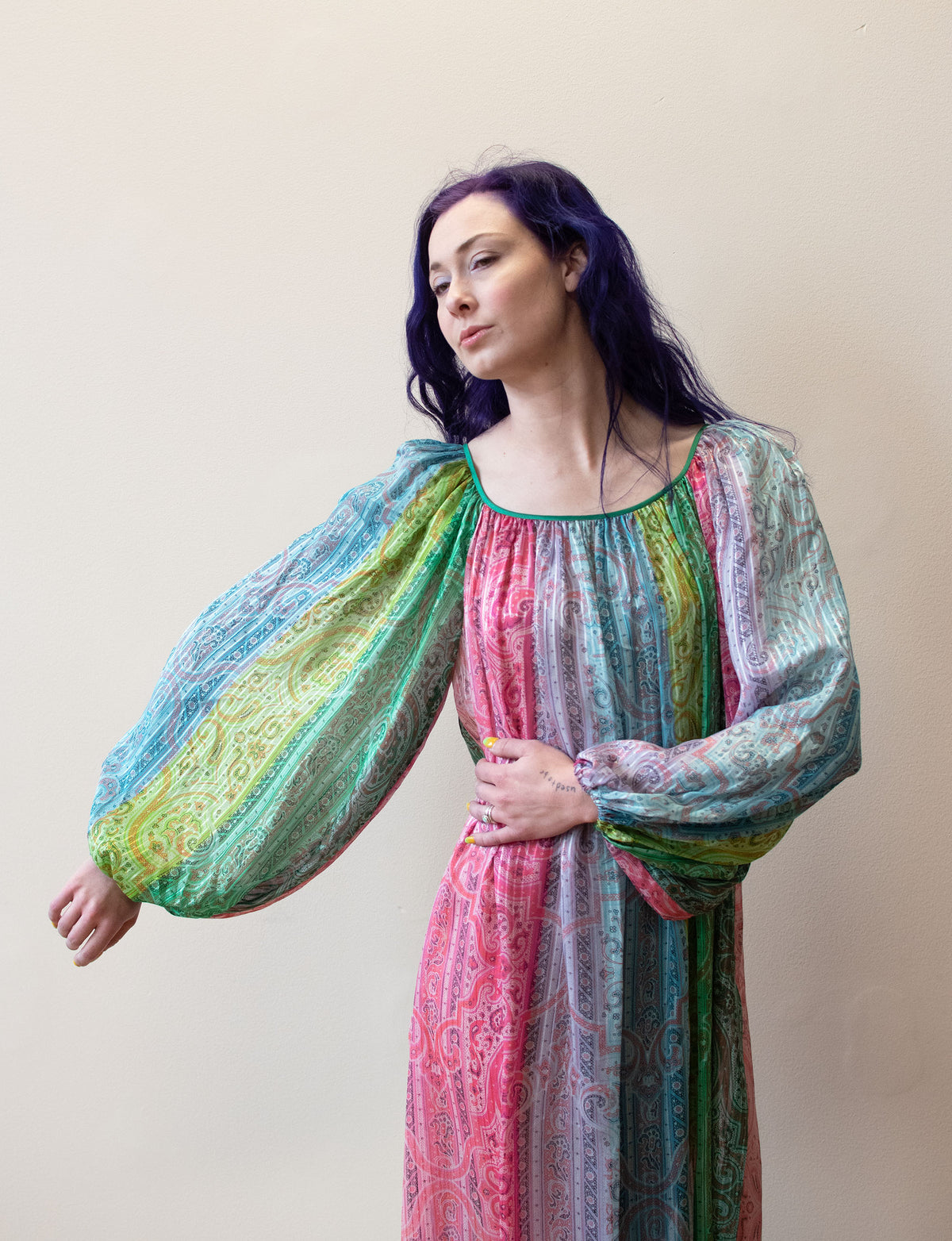 Christian Rupert Silk Dress | A Virtual Affair