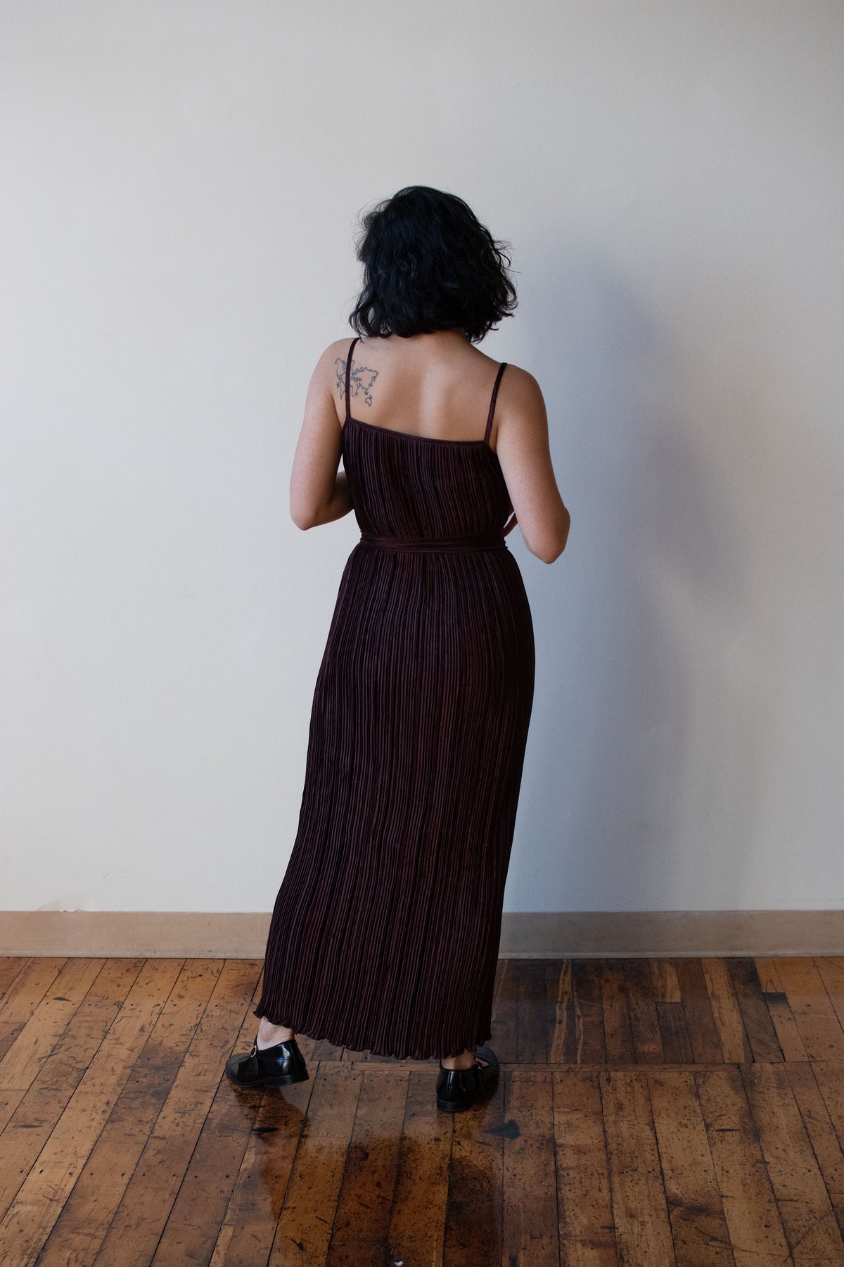1980s Plisse Dress | Jeanne Marc