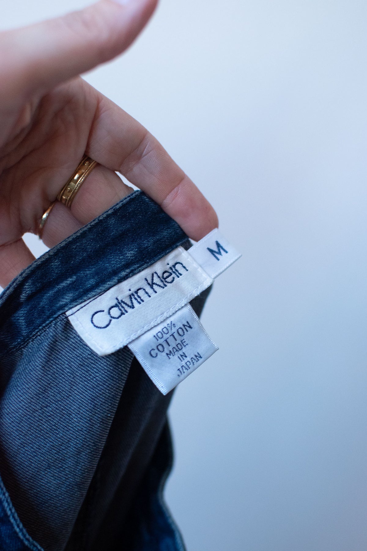 1980s Denim Dress | Calvin Klein