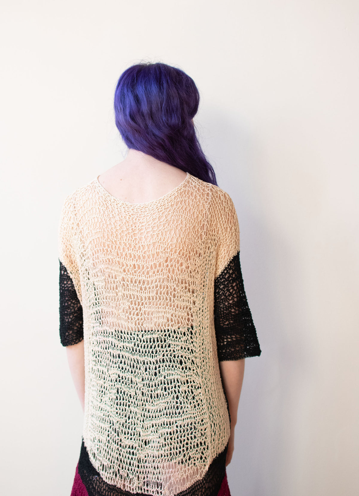 1980s Crochet Dress
