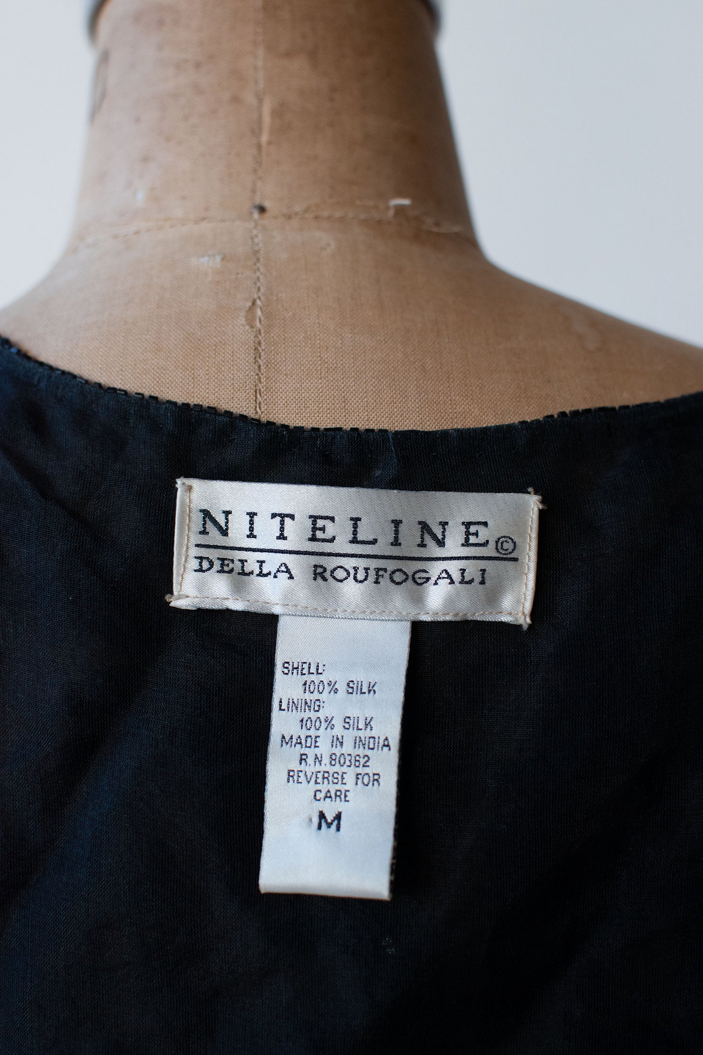 1990s Silk Tassel Trim Vest