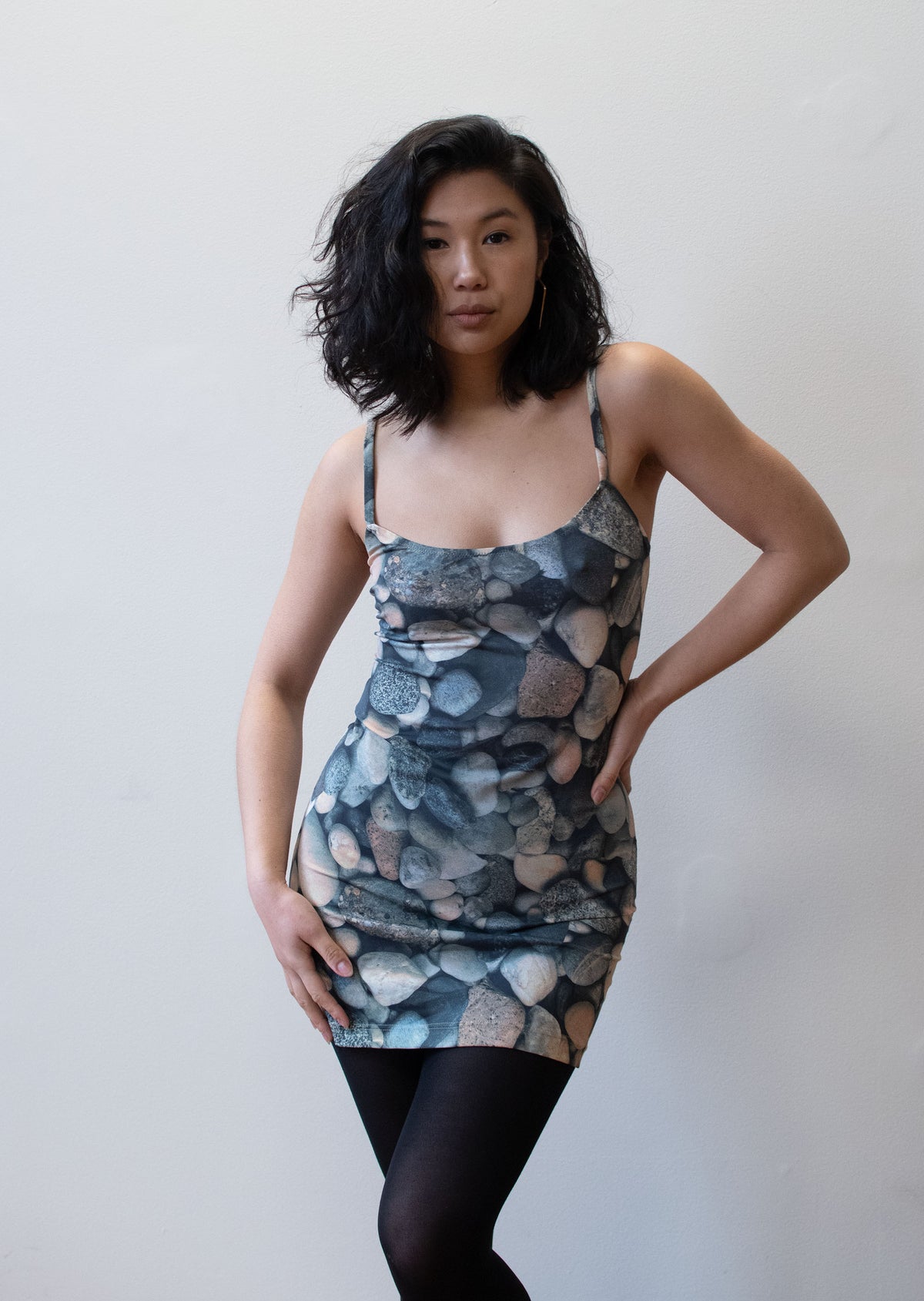 Rock Print Dress | Moschino