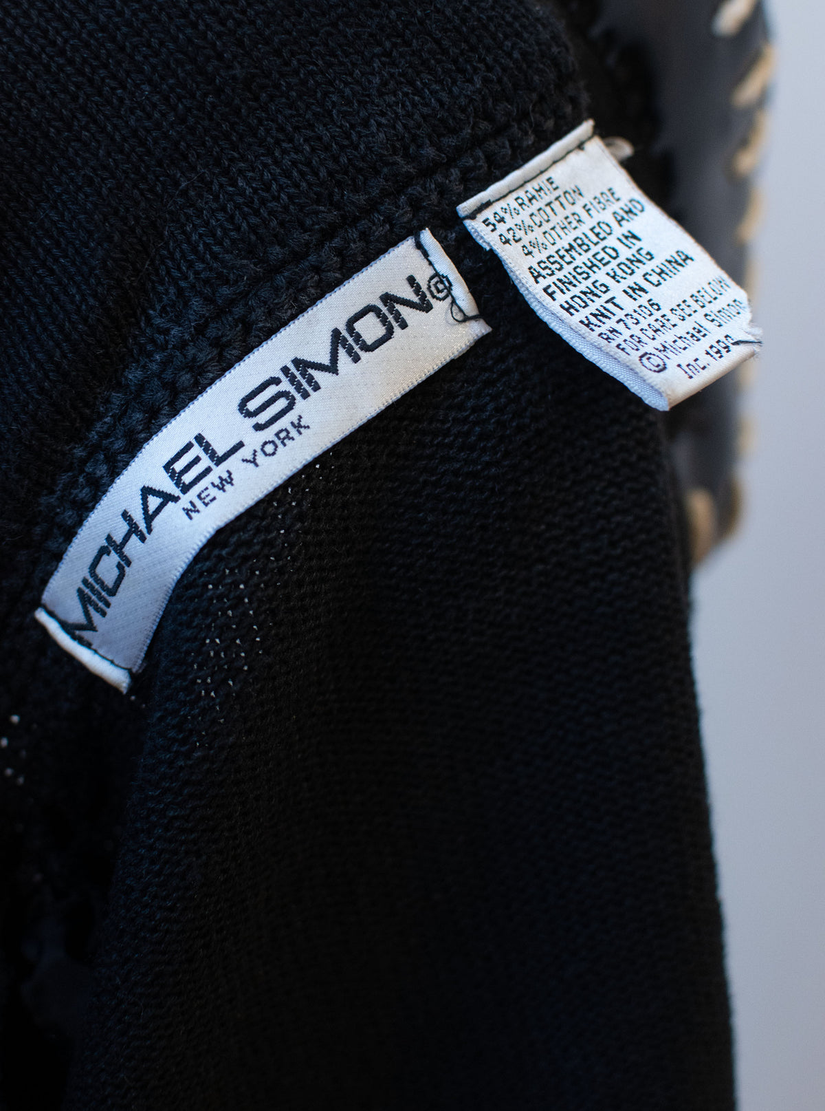 1990s Whipstitch Sweater | Michael Simon