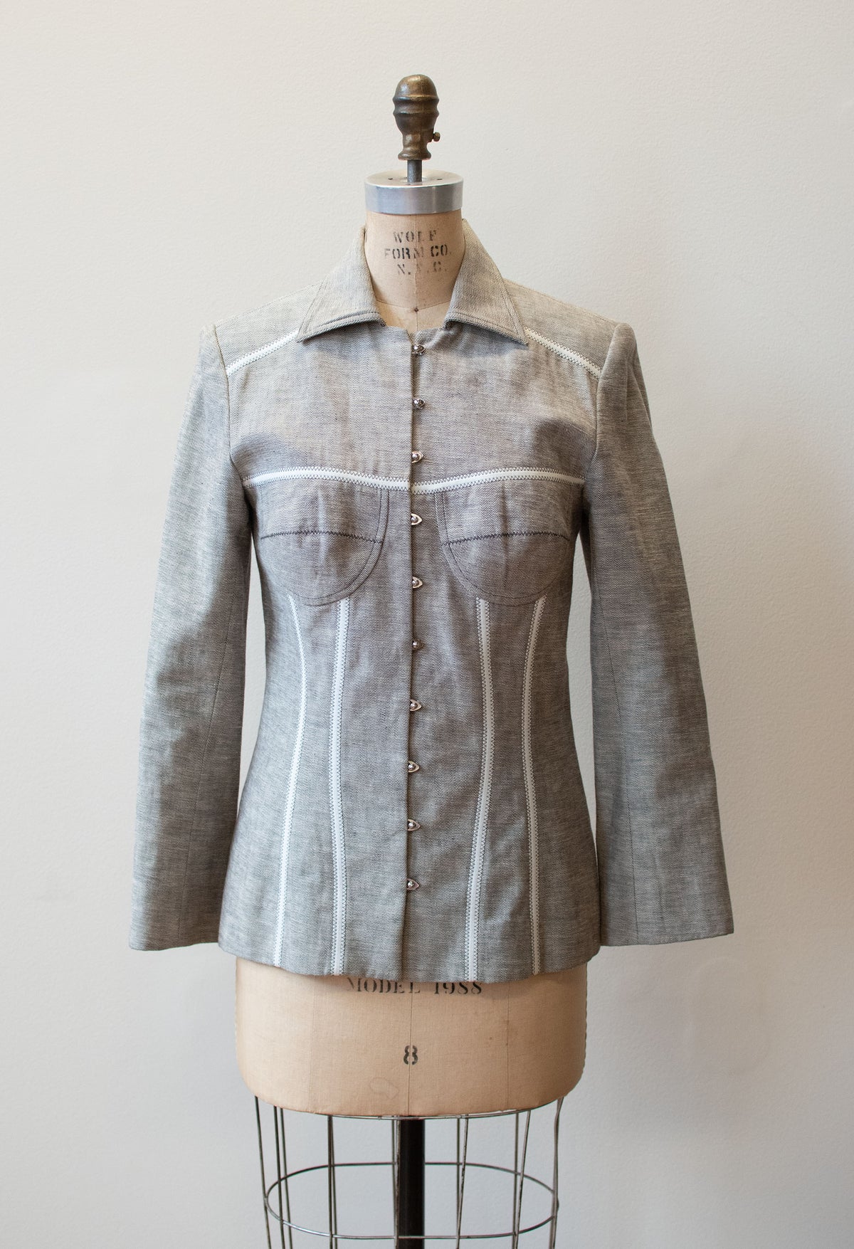 Gray Blazer | Christian Dior