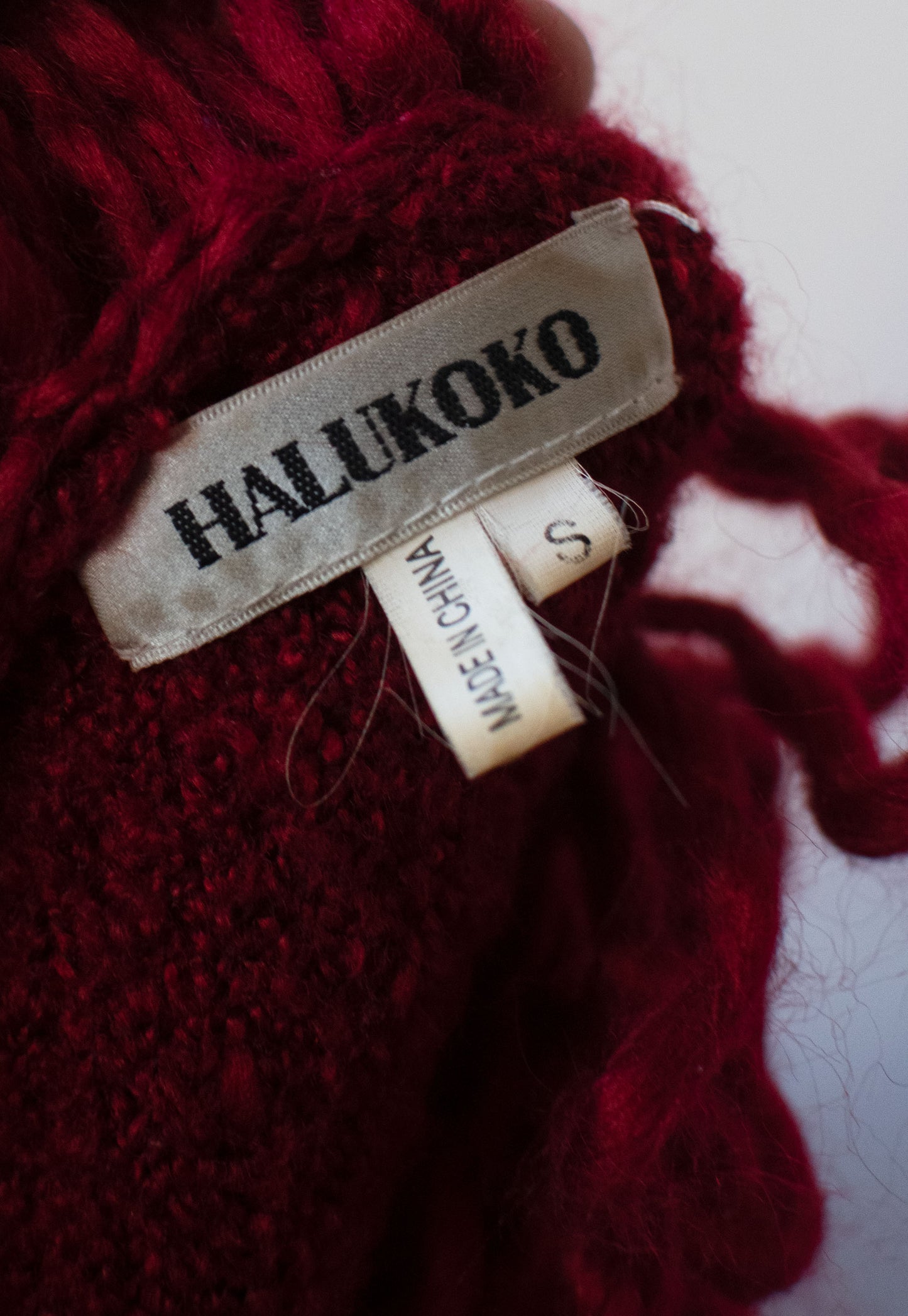 1990s Loop Knit Duster