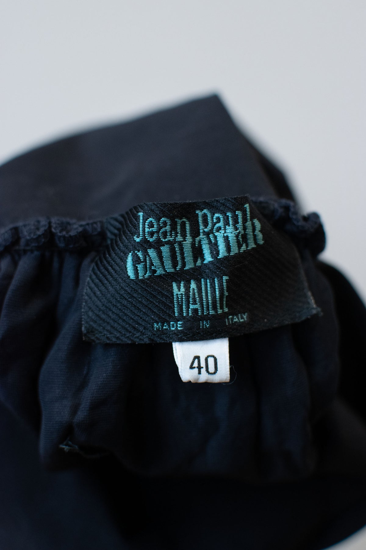 Black Velvet Dress | Jean Paul Gaultier