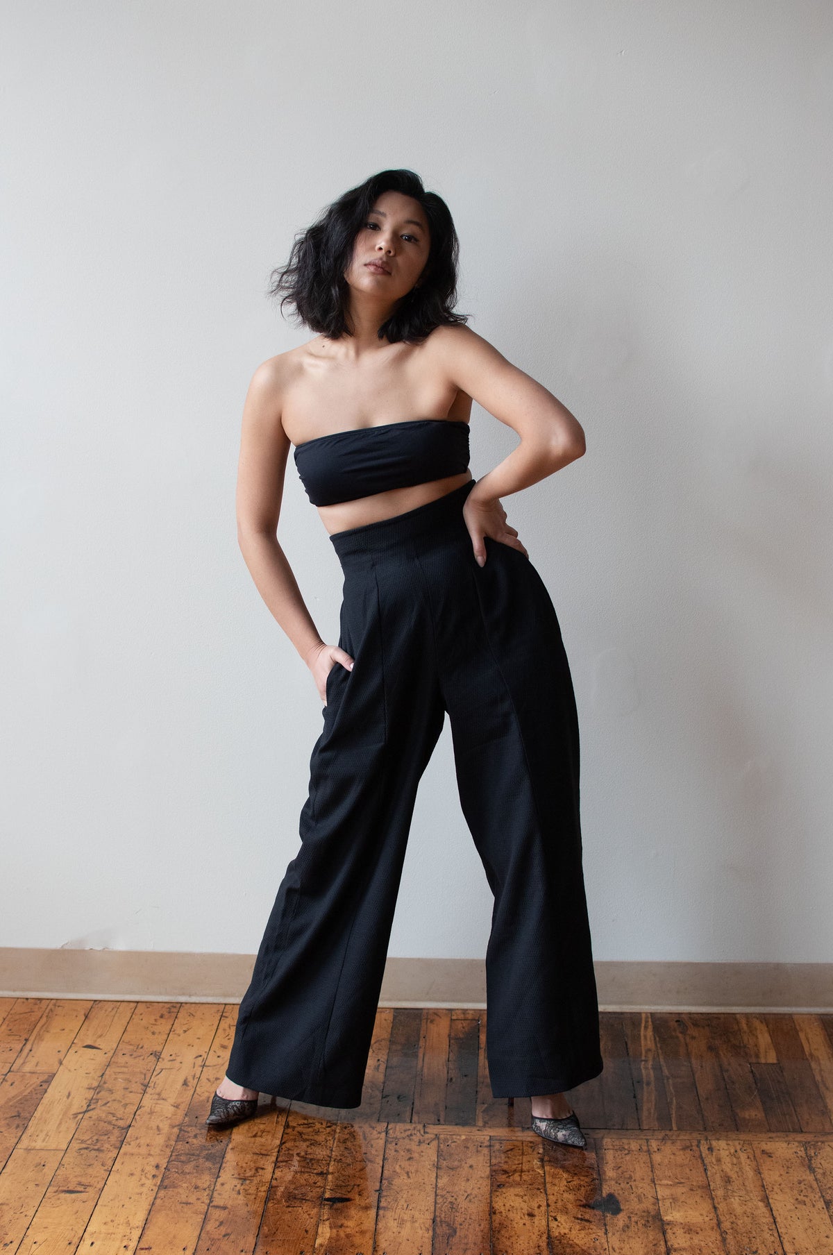 1990s Ultra High Waist Trousers