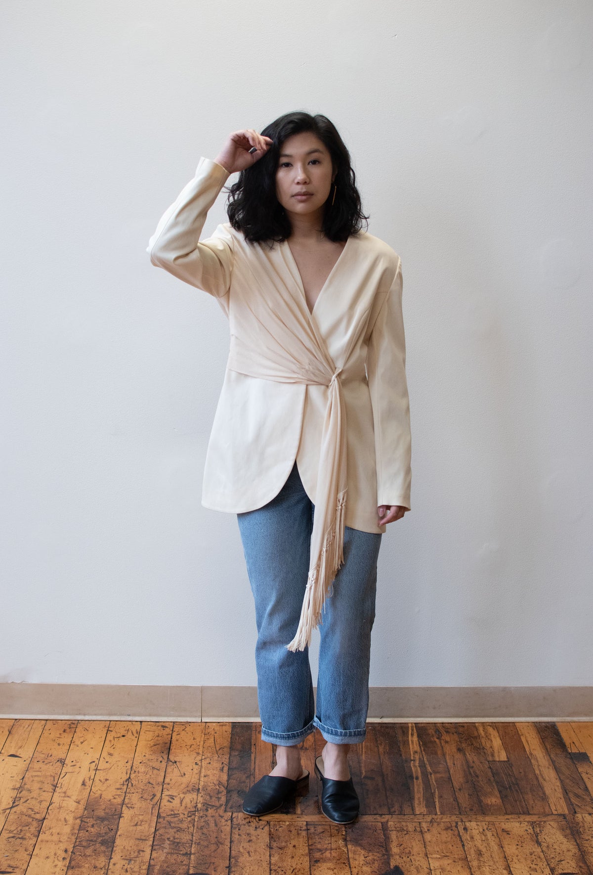 1980s Cream Blazer
