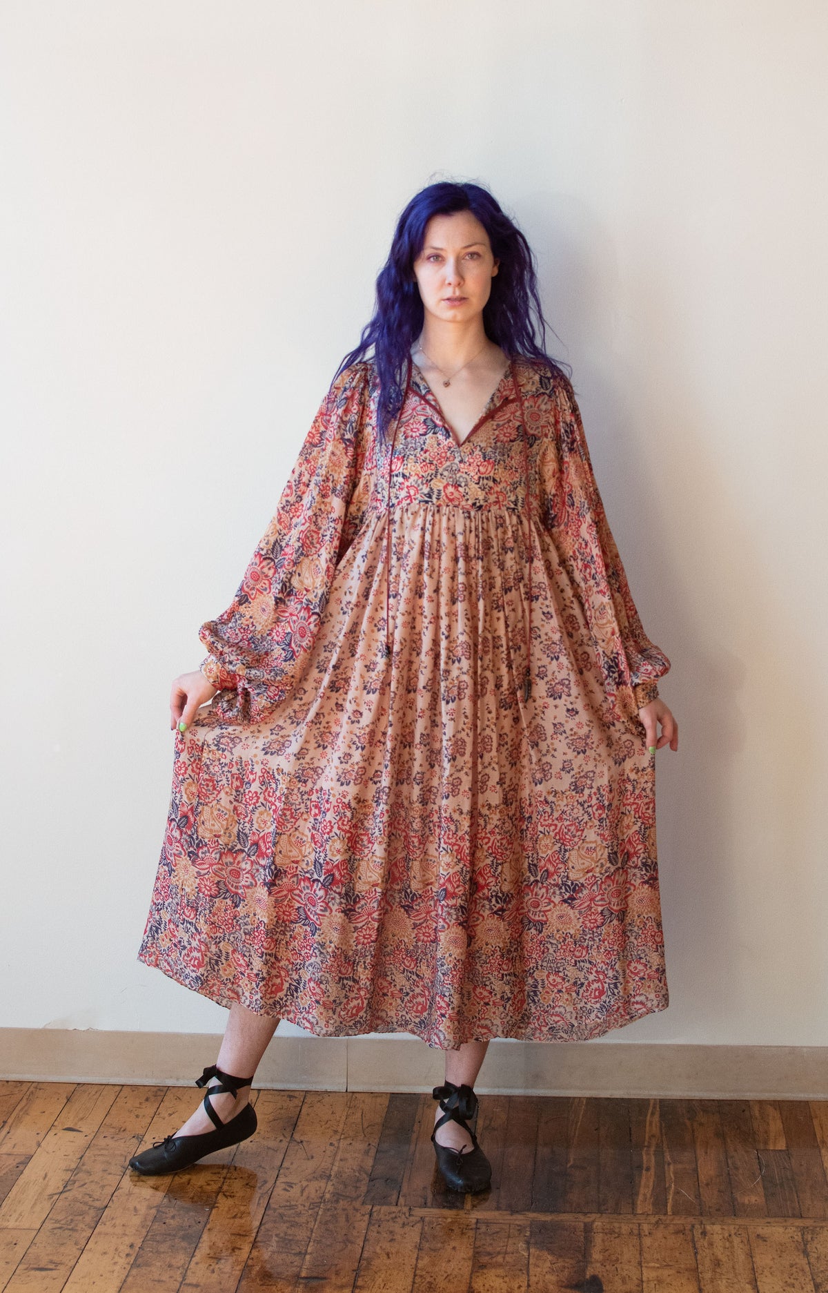 1970s Silk Dress | Phool