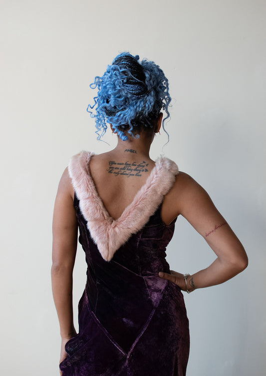 1990s Velvet Dress | Voyage Invest in the Original