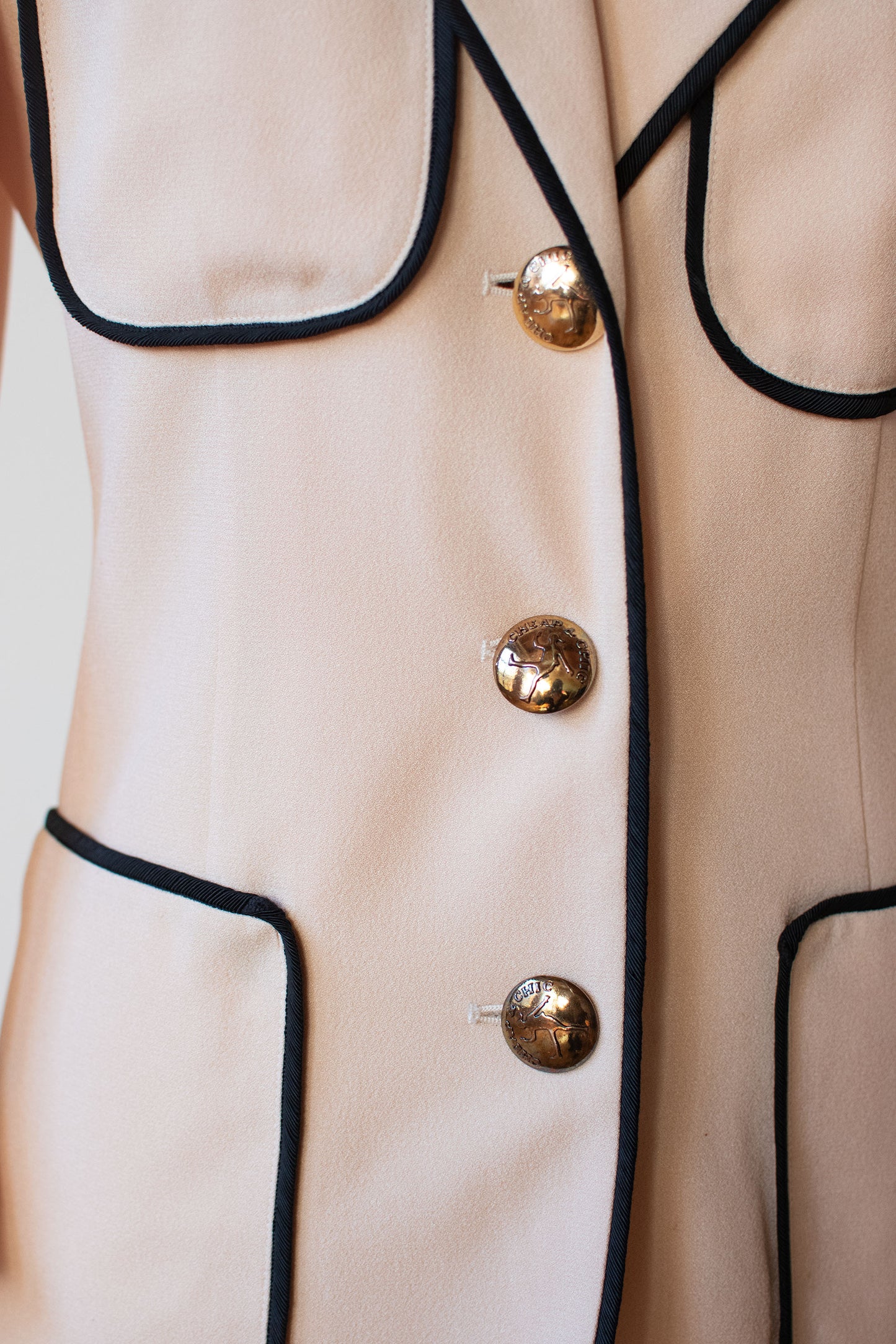 1980s Cream Suit | Moschino Cheap & Chic