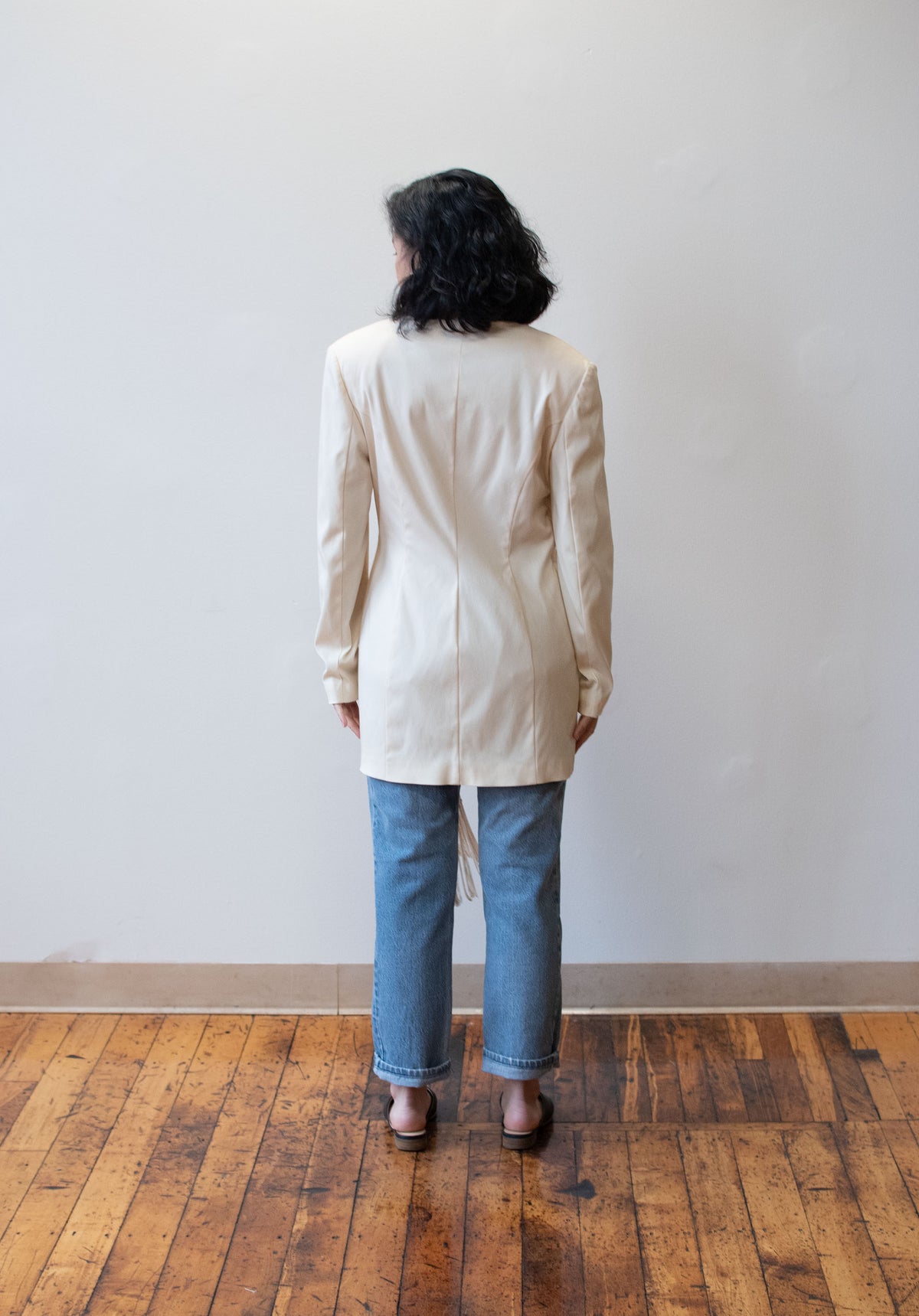 1980s Cream Blazer