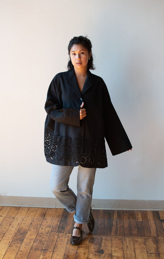 Laser Cut Jacket | Romeo Gigli 1992