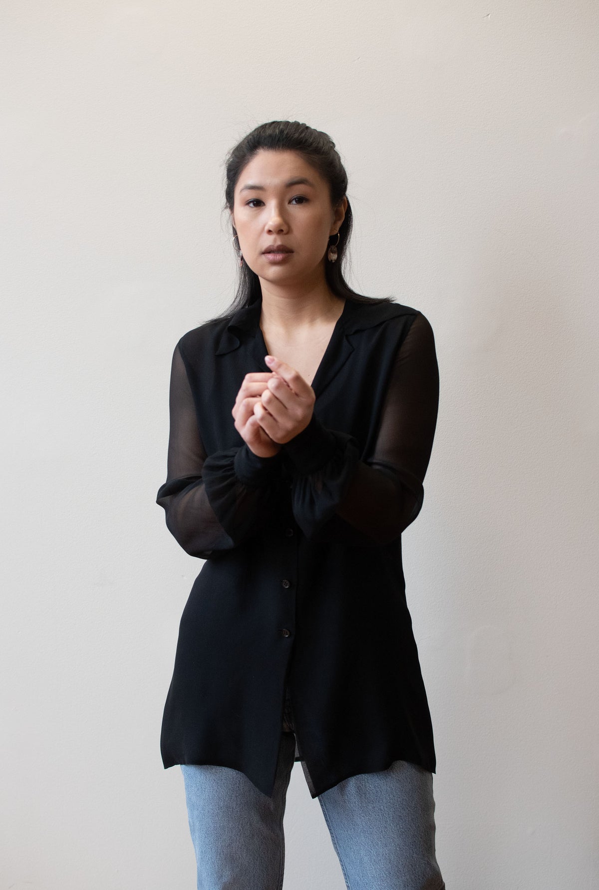 Chiffon Blouse | Halston