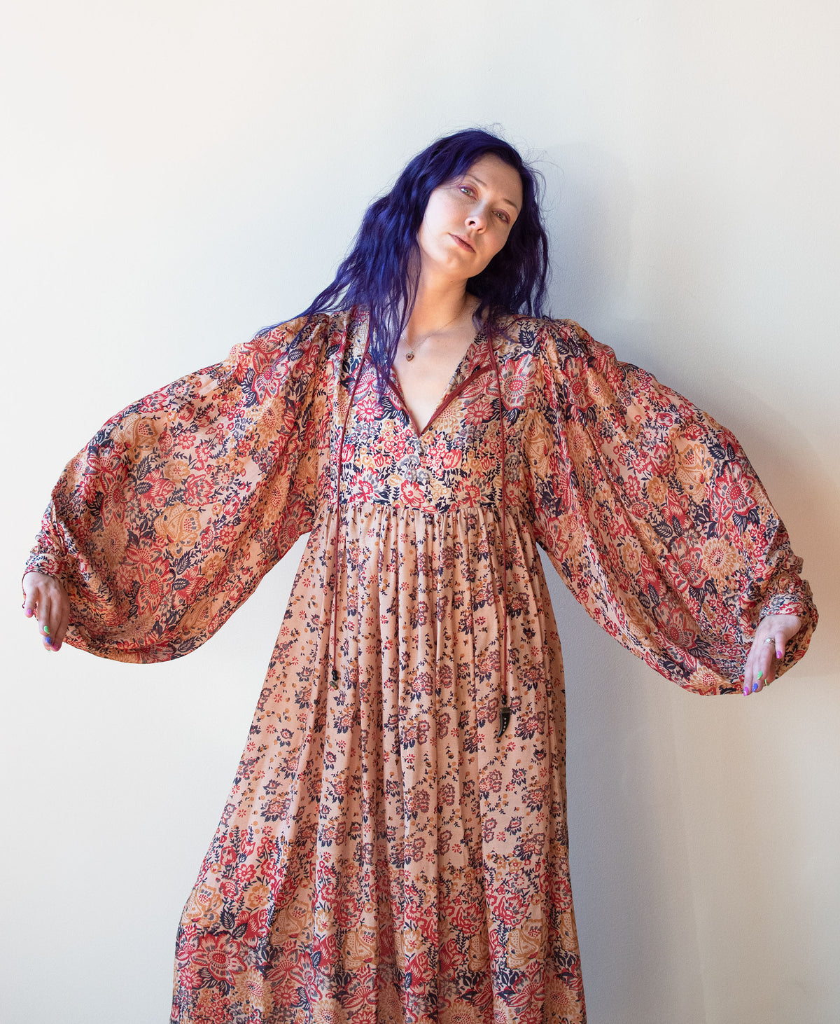 1970s Silk Dress | Phool