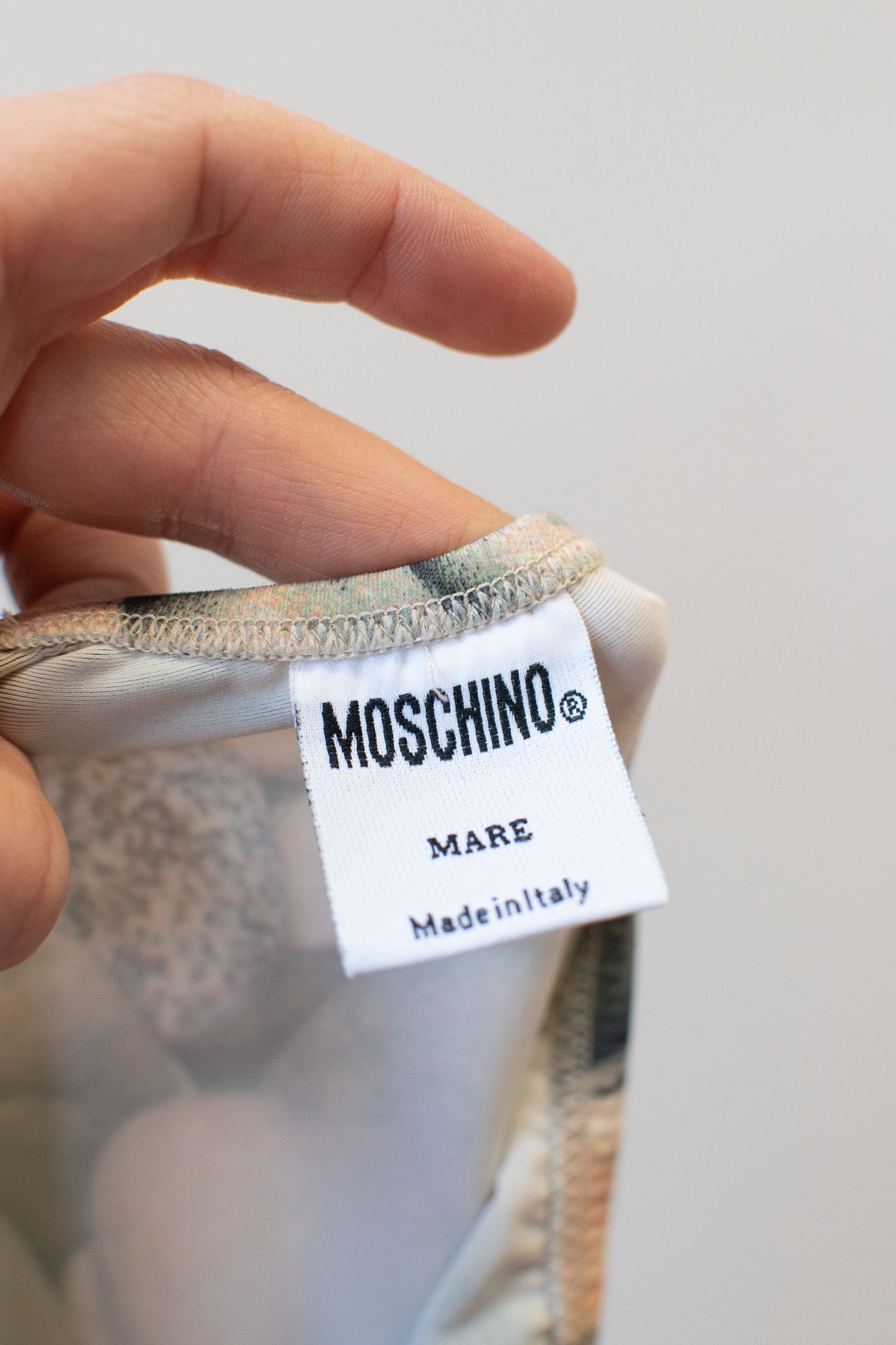 Rock Print Dress | Moschino