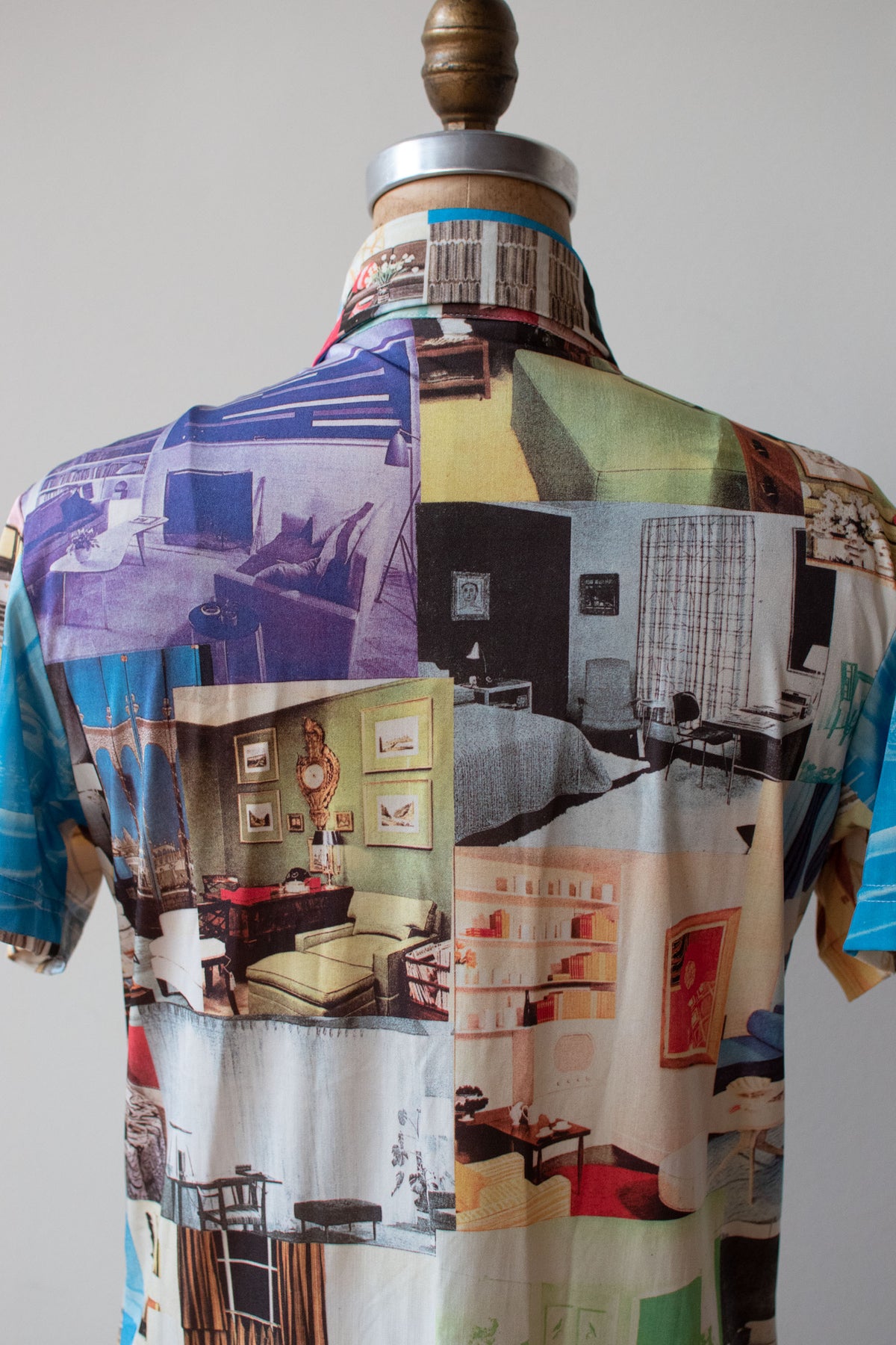 1990s Photo Print Shirt | Todd Oldham