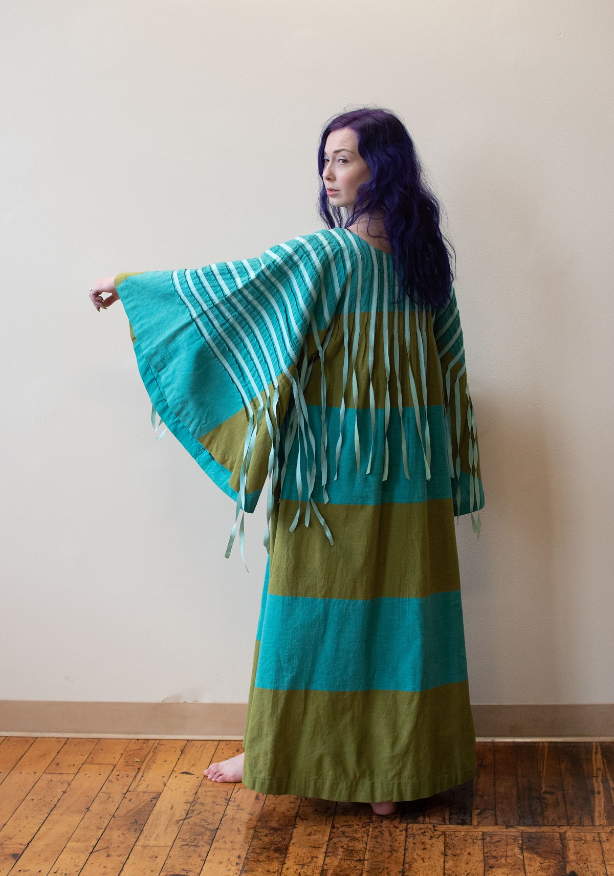 1970s Ribbon Dress | A Virtual Affair