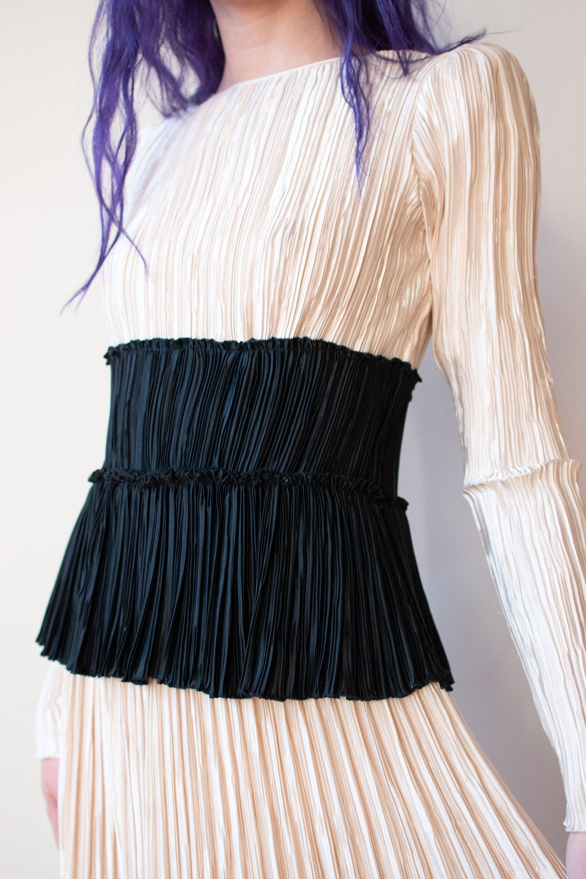 1980s Plisse Set | Mary Mcfadden