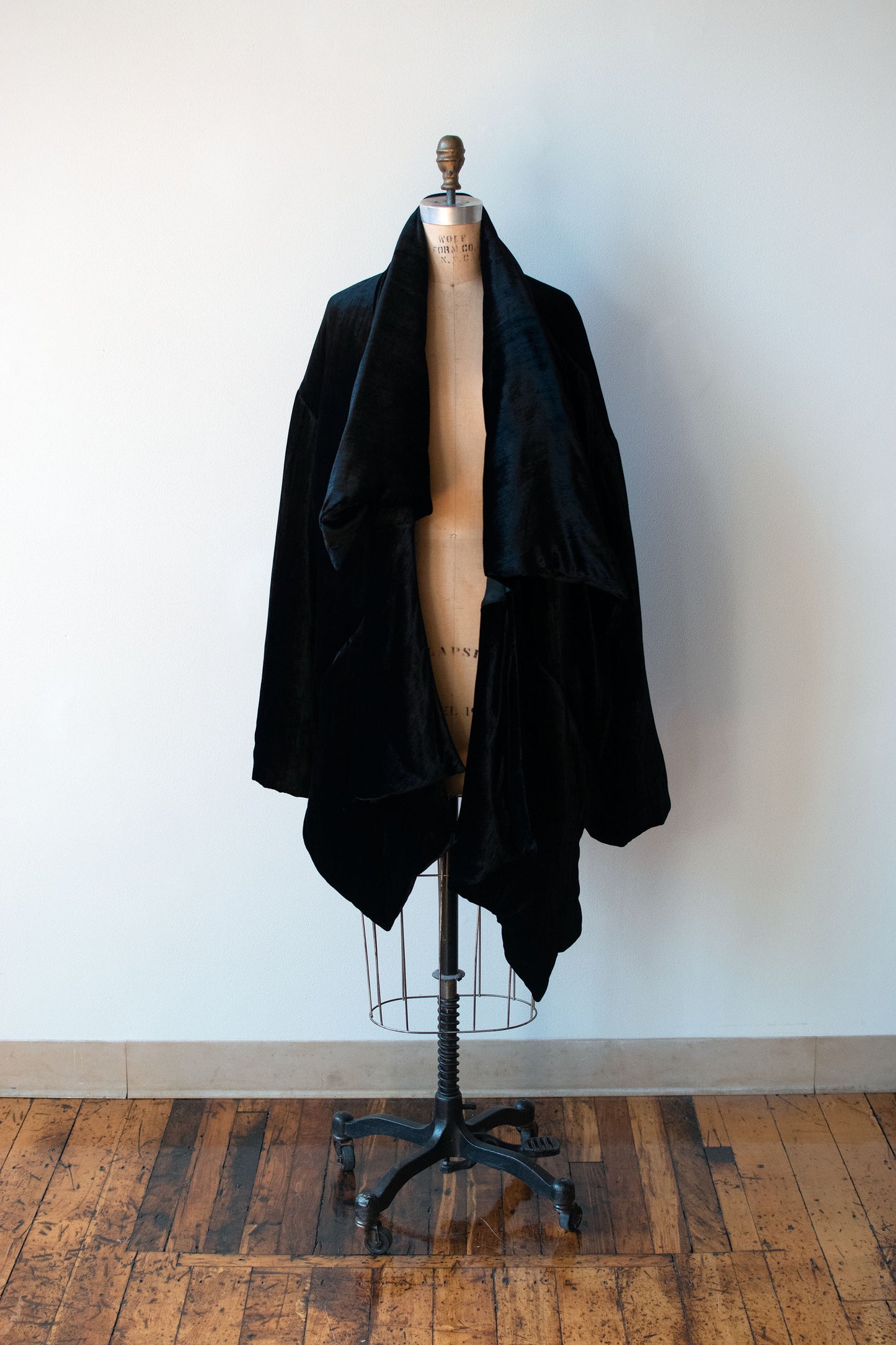 Black Velvet Coat | Krizia