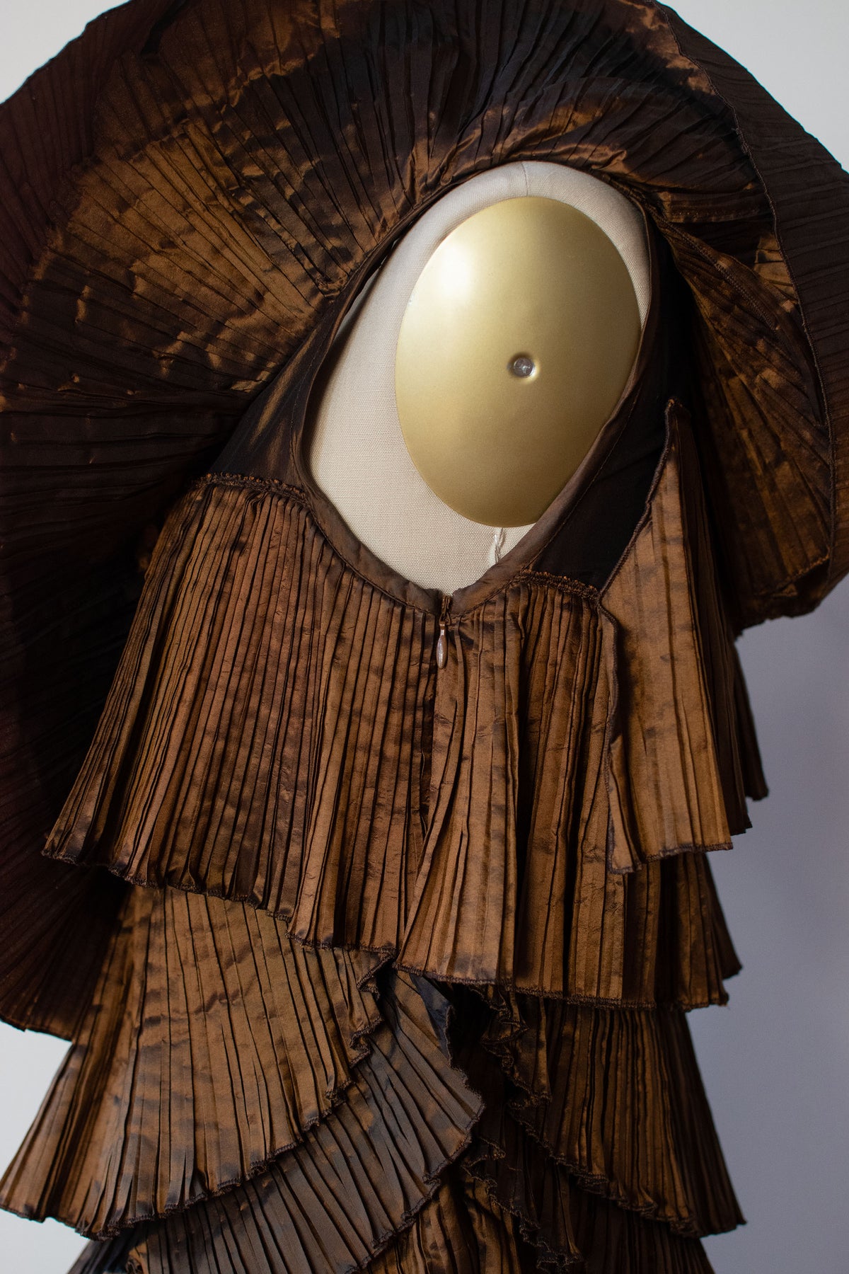 Pleated Silk Mini Dress | Krizia