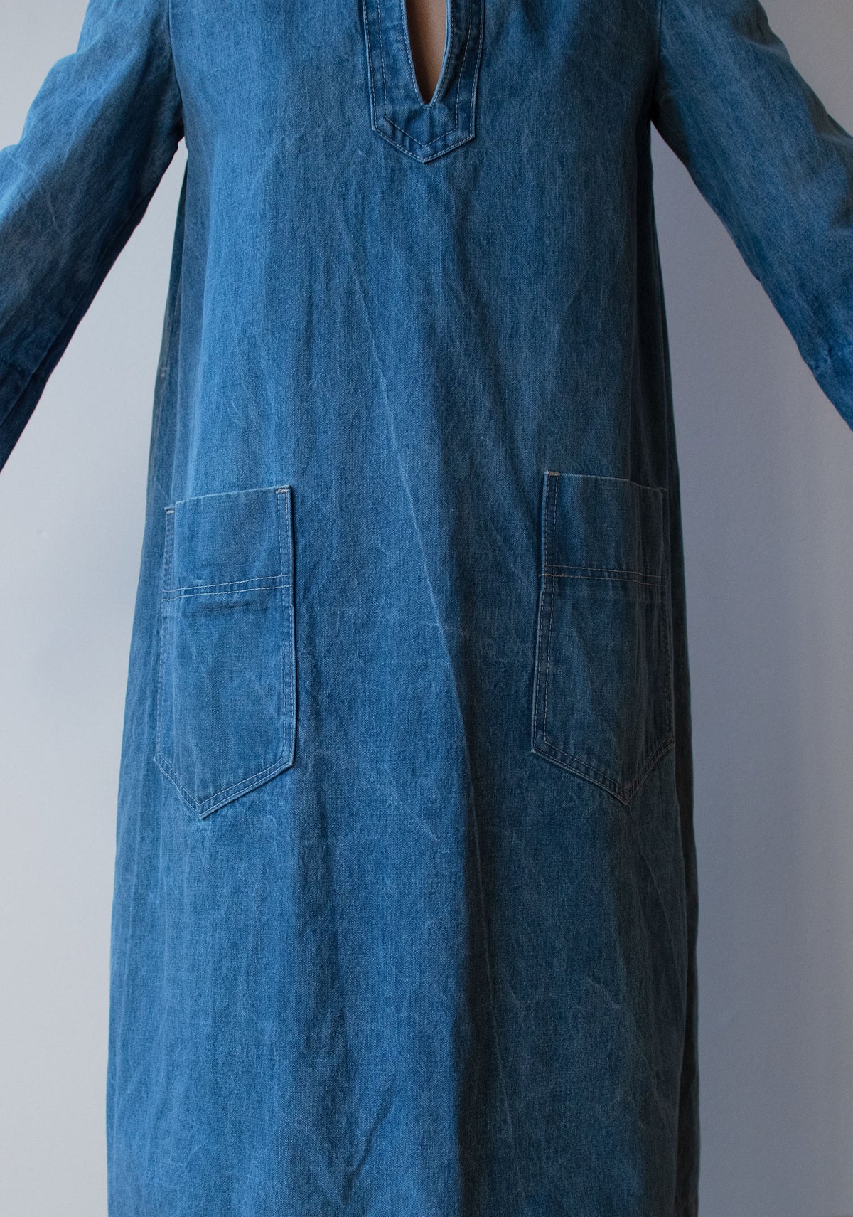 1990s Denim Dress