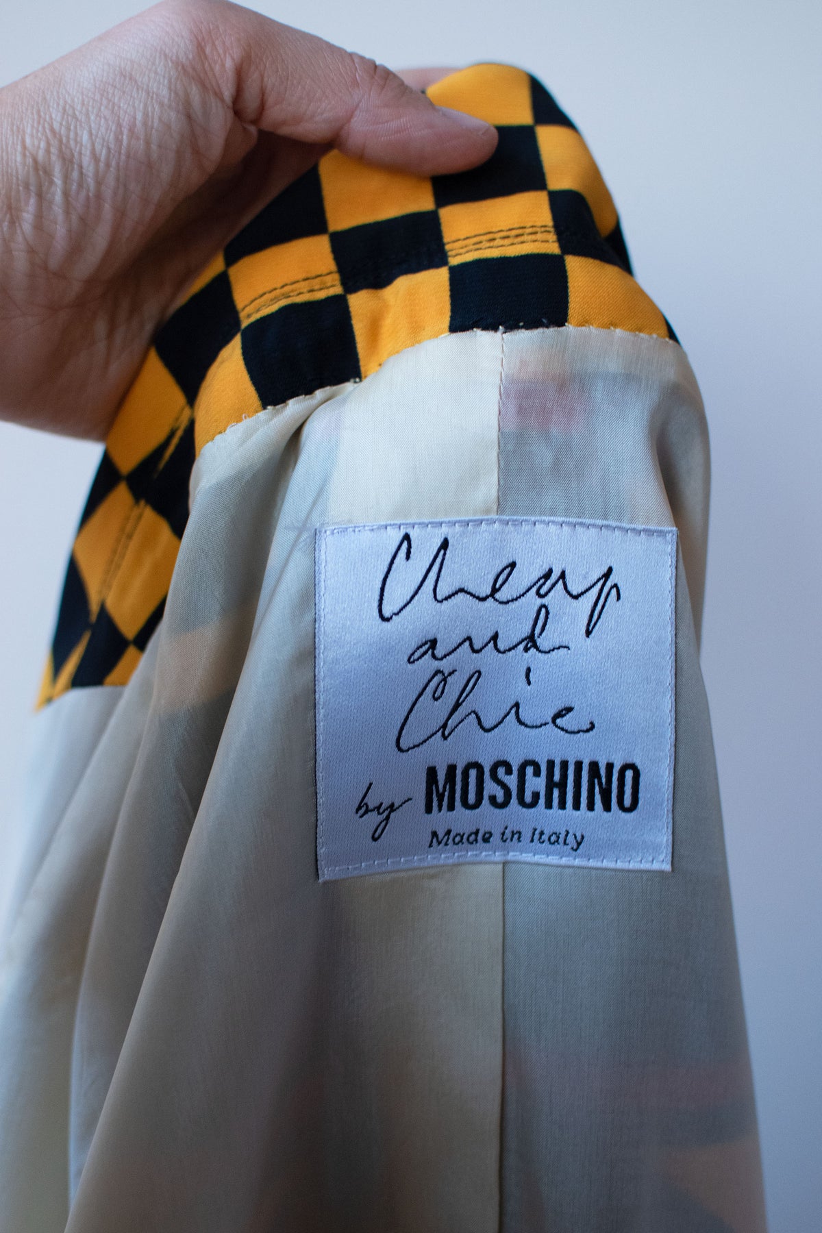 1990s Dart Board Blazer | Moschino Cheap & Chic