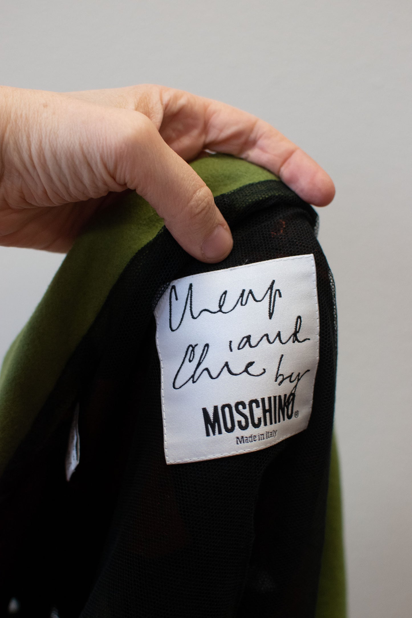1990s Leaf Blazer | Moschino Cheap & Chic