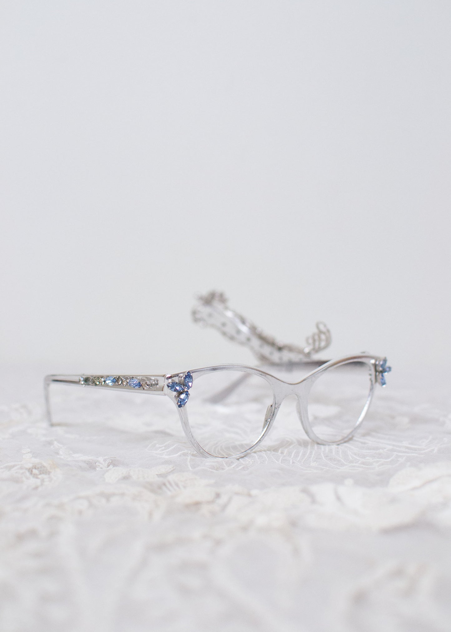 1950s Metal Tiara Style Eyeglasses
