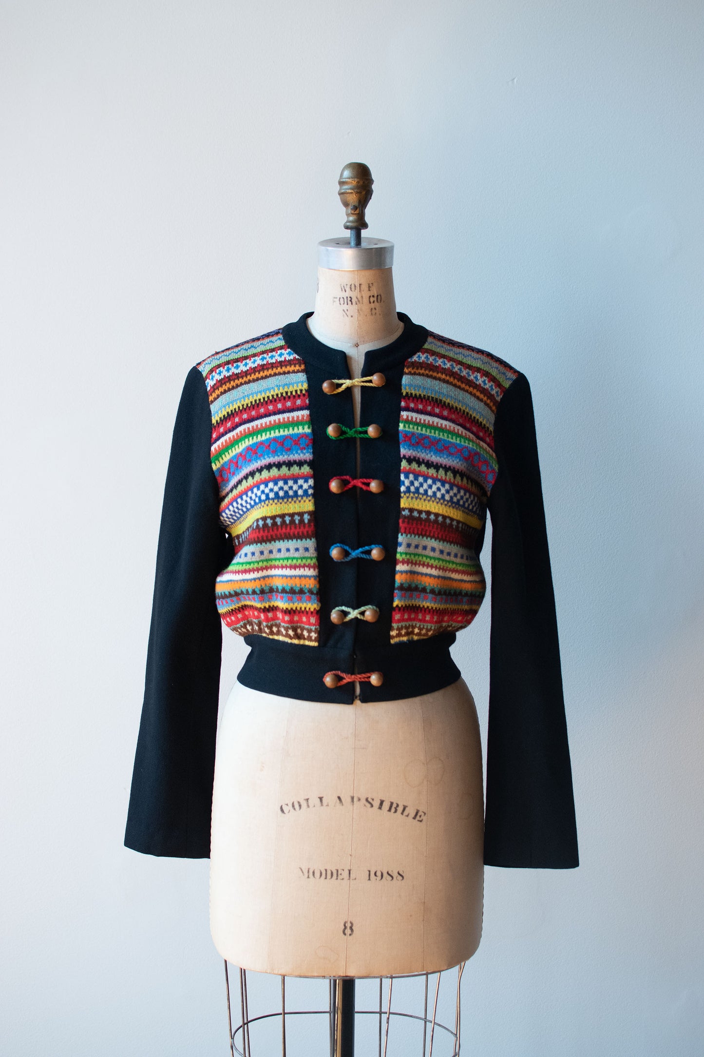 1940s Fair Isle Jacket