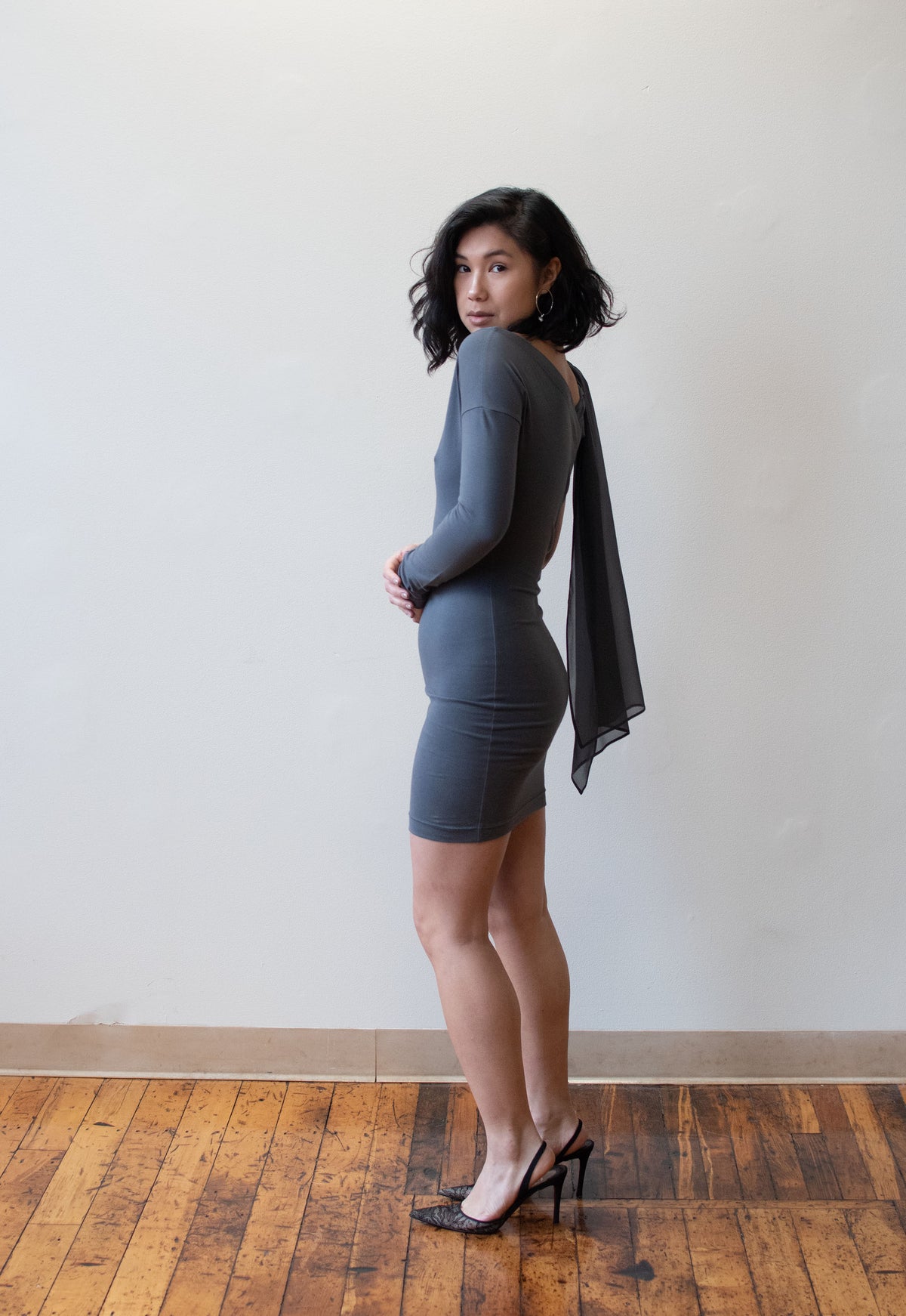 1990s Gray Dress | Comlice by Dolce & Gabbana