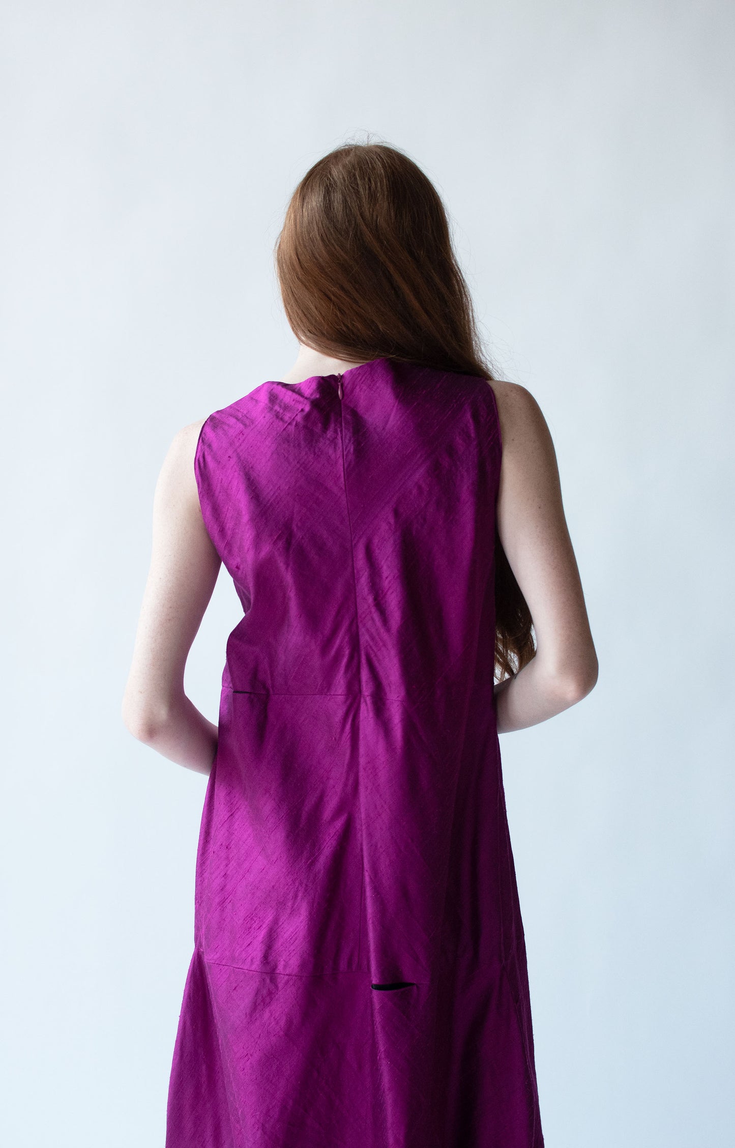 Orchid Silk Dress | Mizono