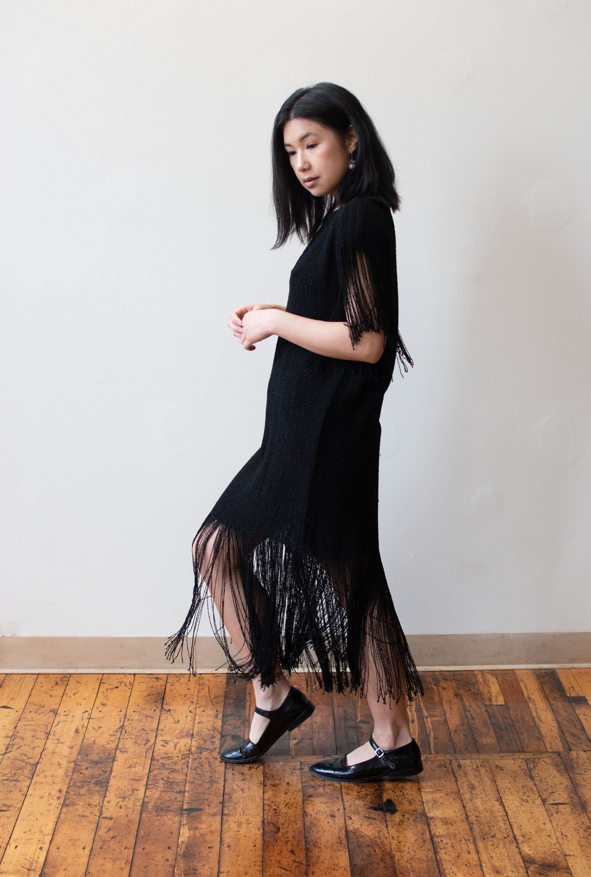 1980s Handwoven Dress