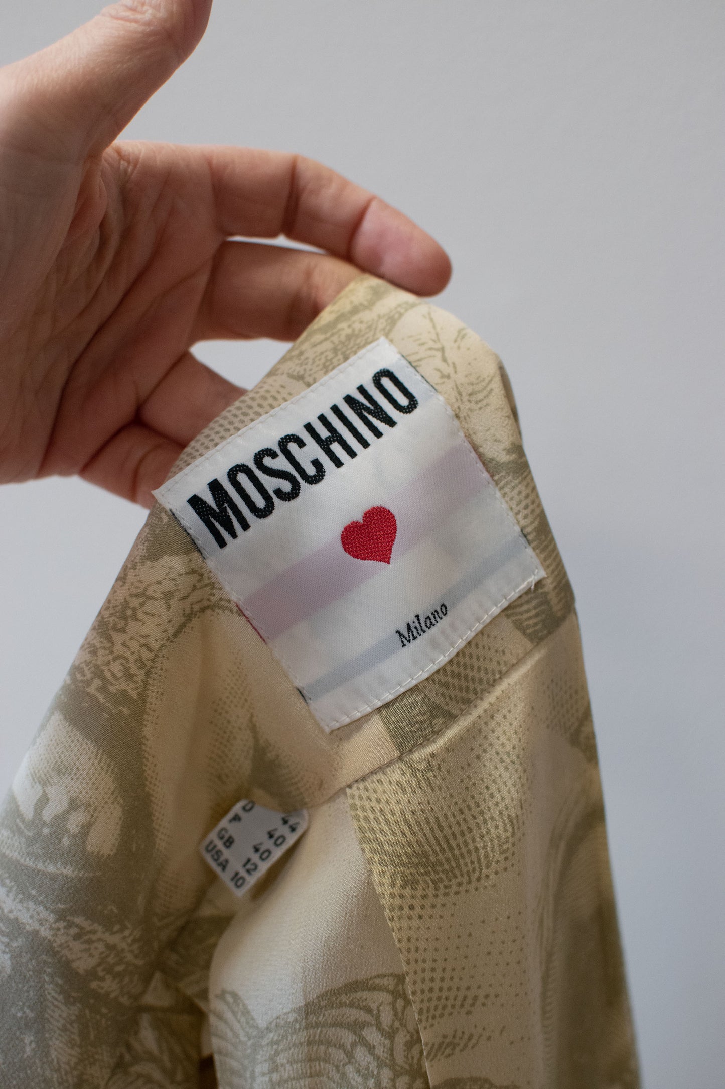 1980s Silk Babydoll Dress | Moschino