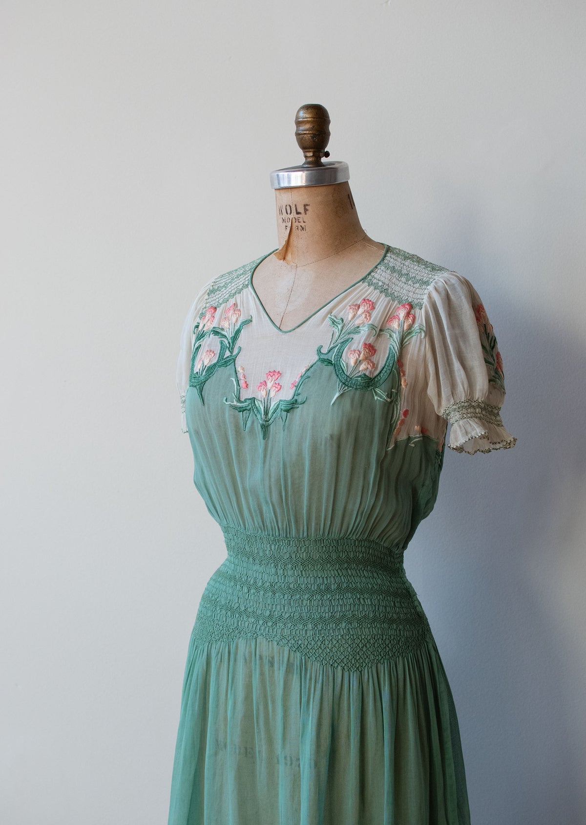 1930s Hungarian Dress