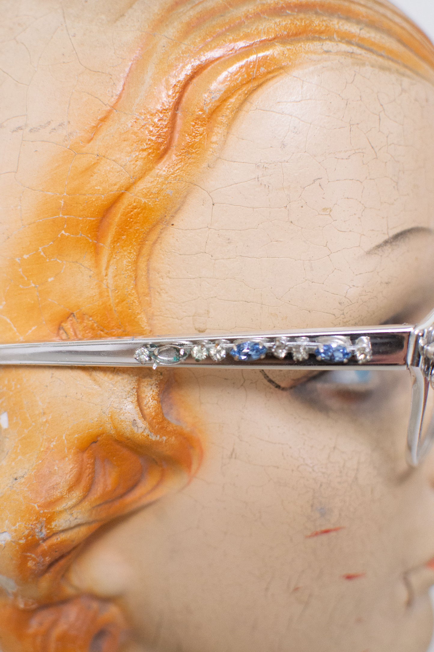 1950s Metal Tiara Style Eyeglasses