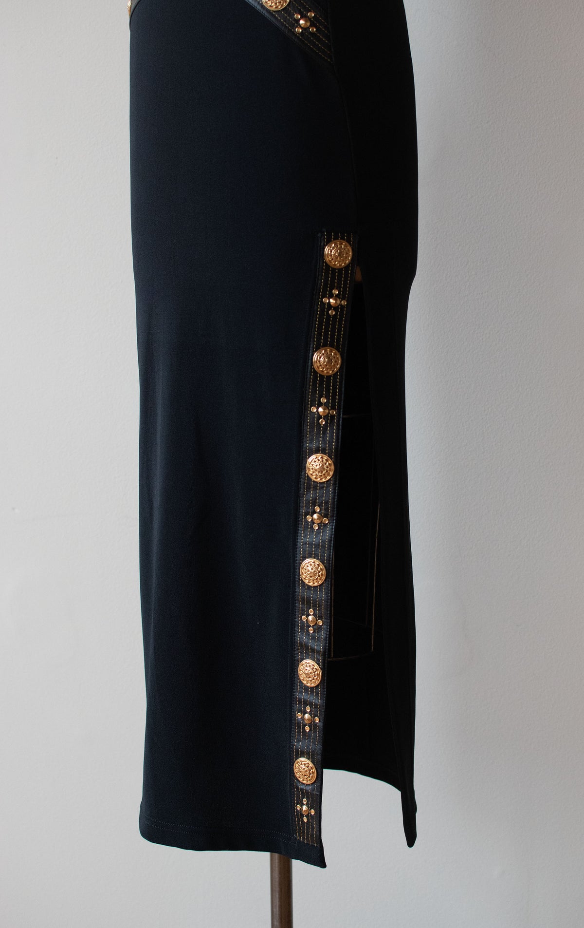 1990s Studded Dress
