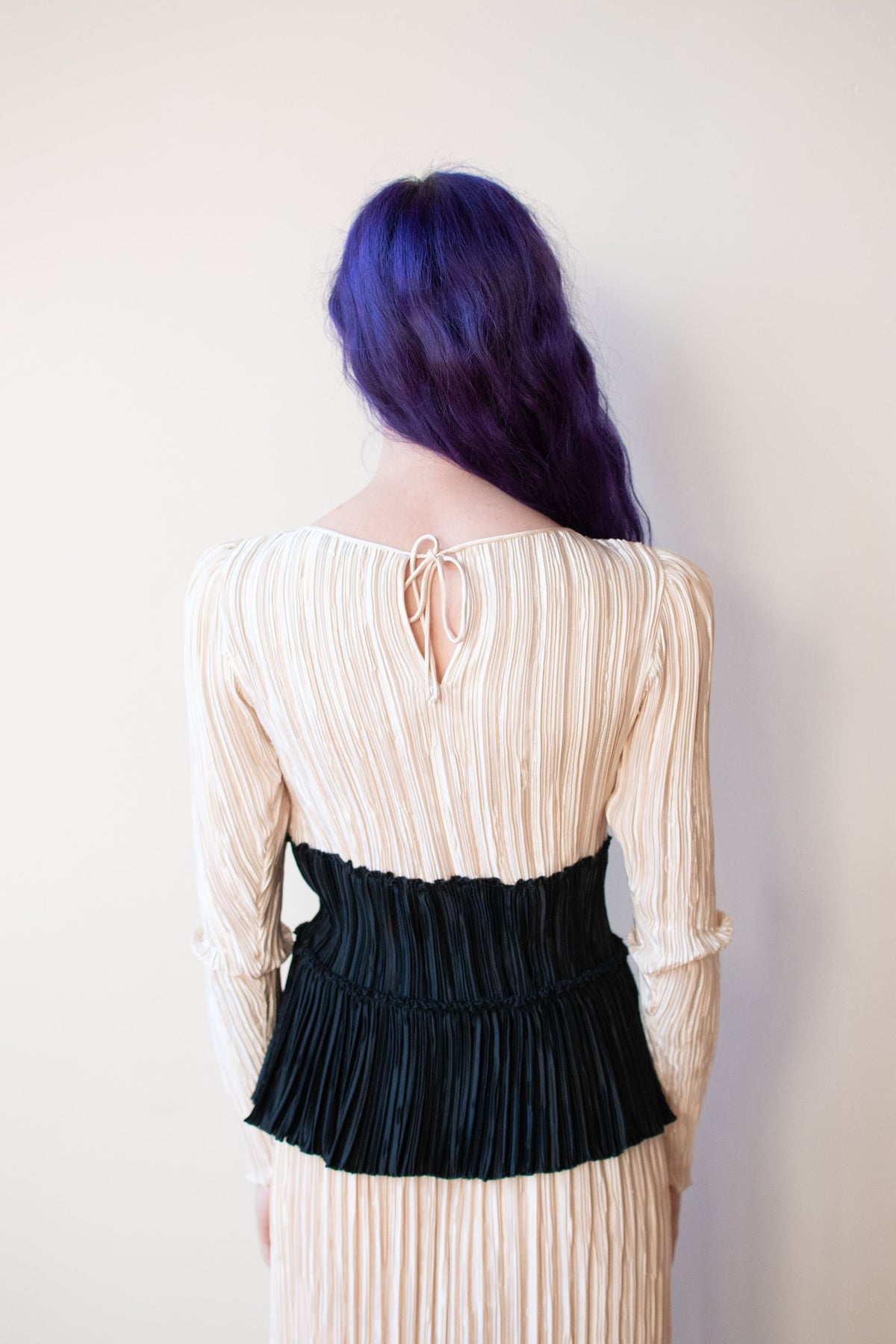 1980s Plisse Set | Mary Mcfadden