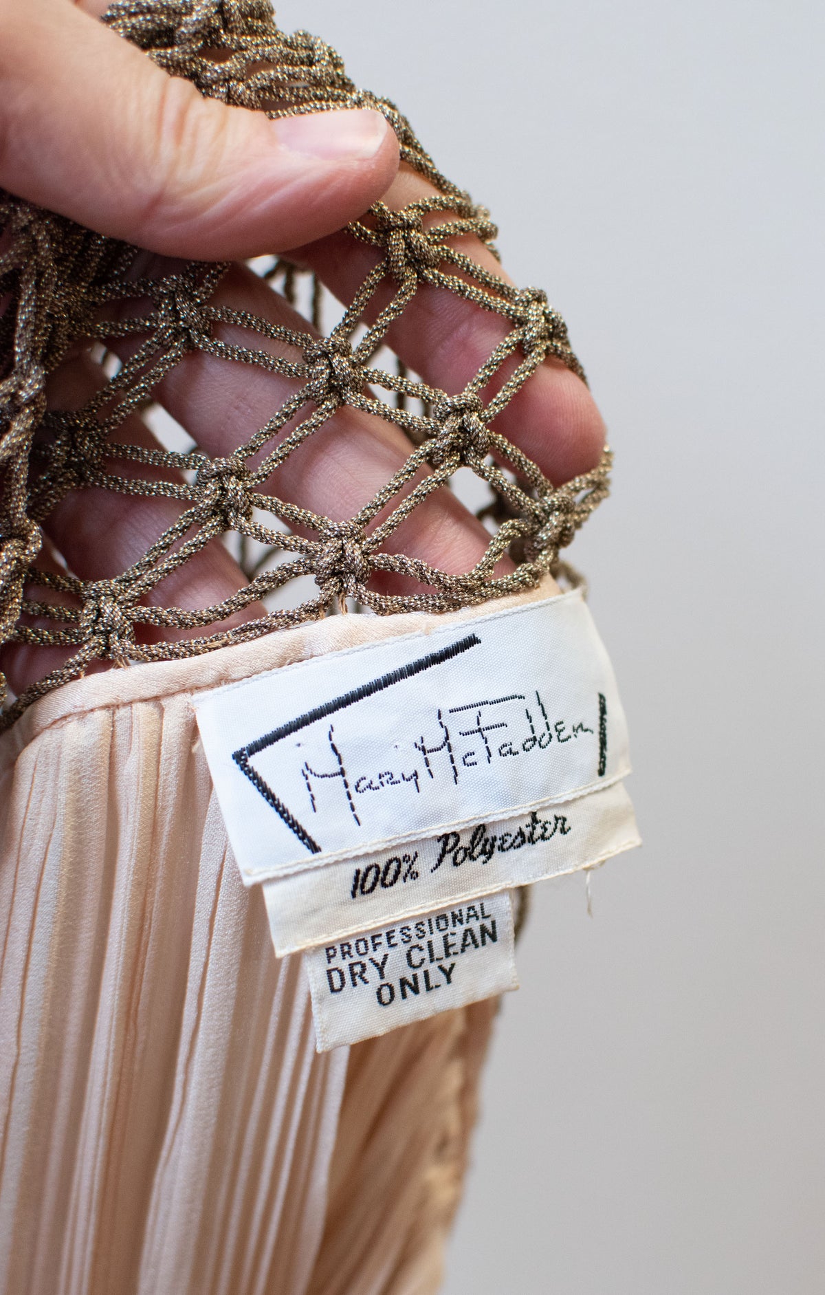 1980s Plisse Dress | Mary Mcfadden