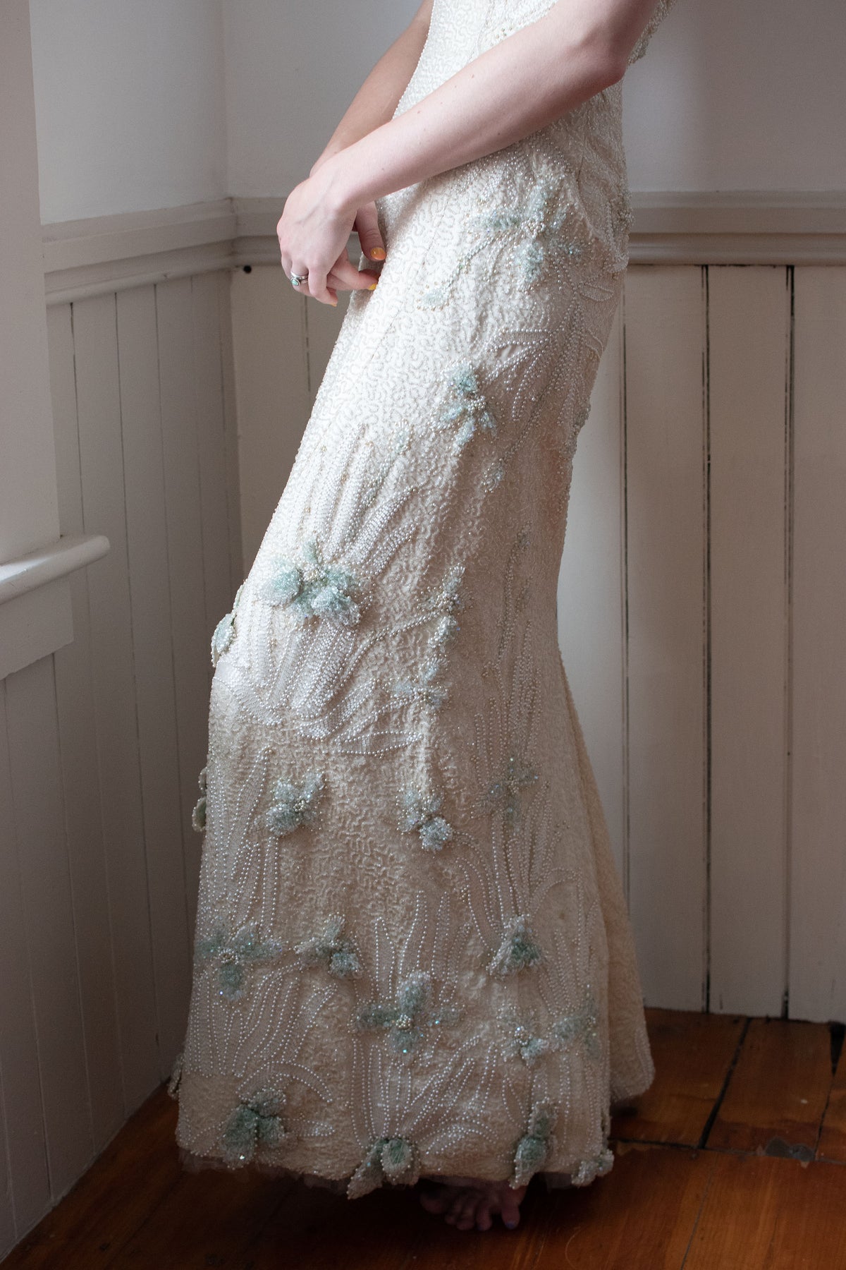 1960s Beaded Gown