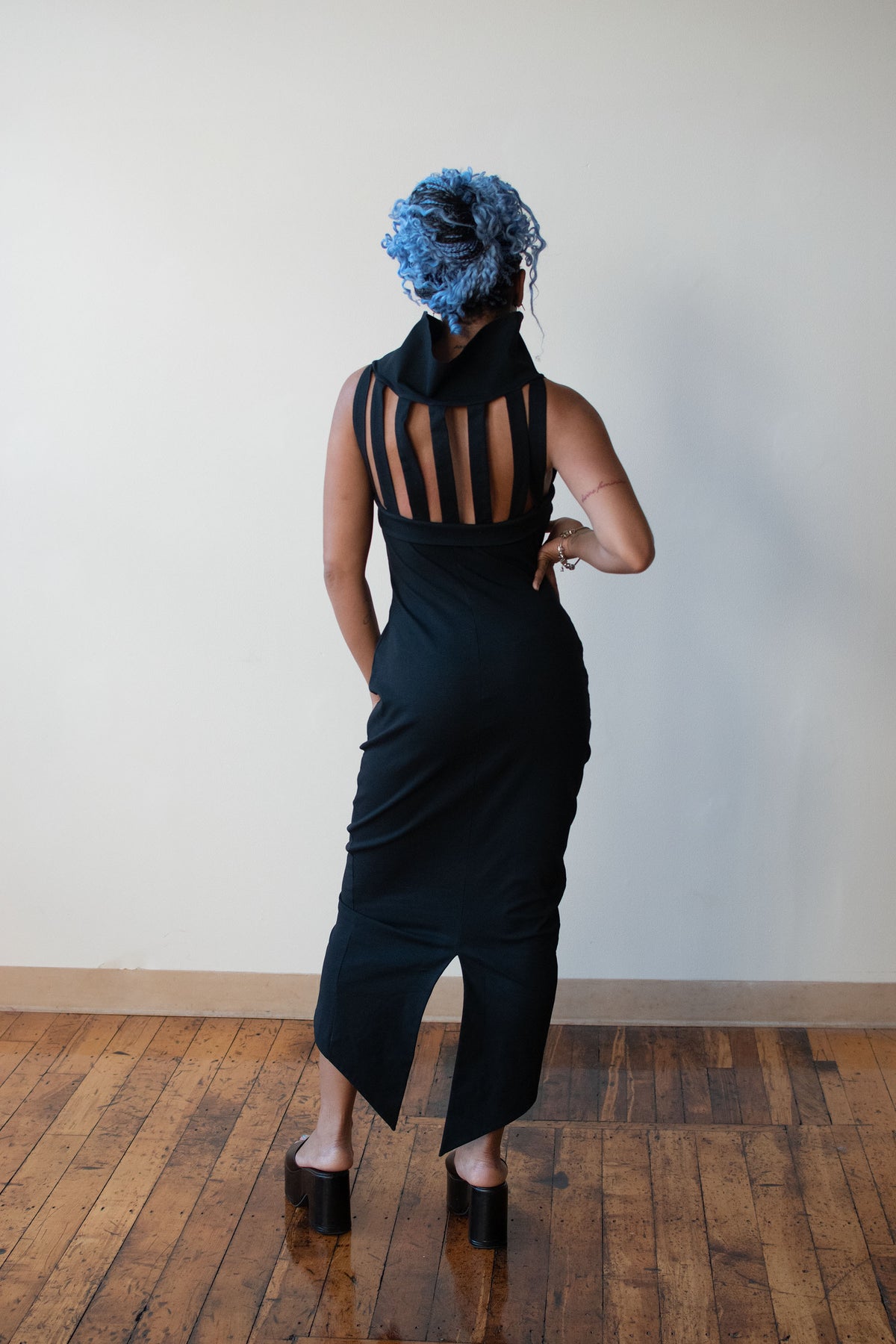 Black Cage Dress | Romeo Gigli 1993