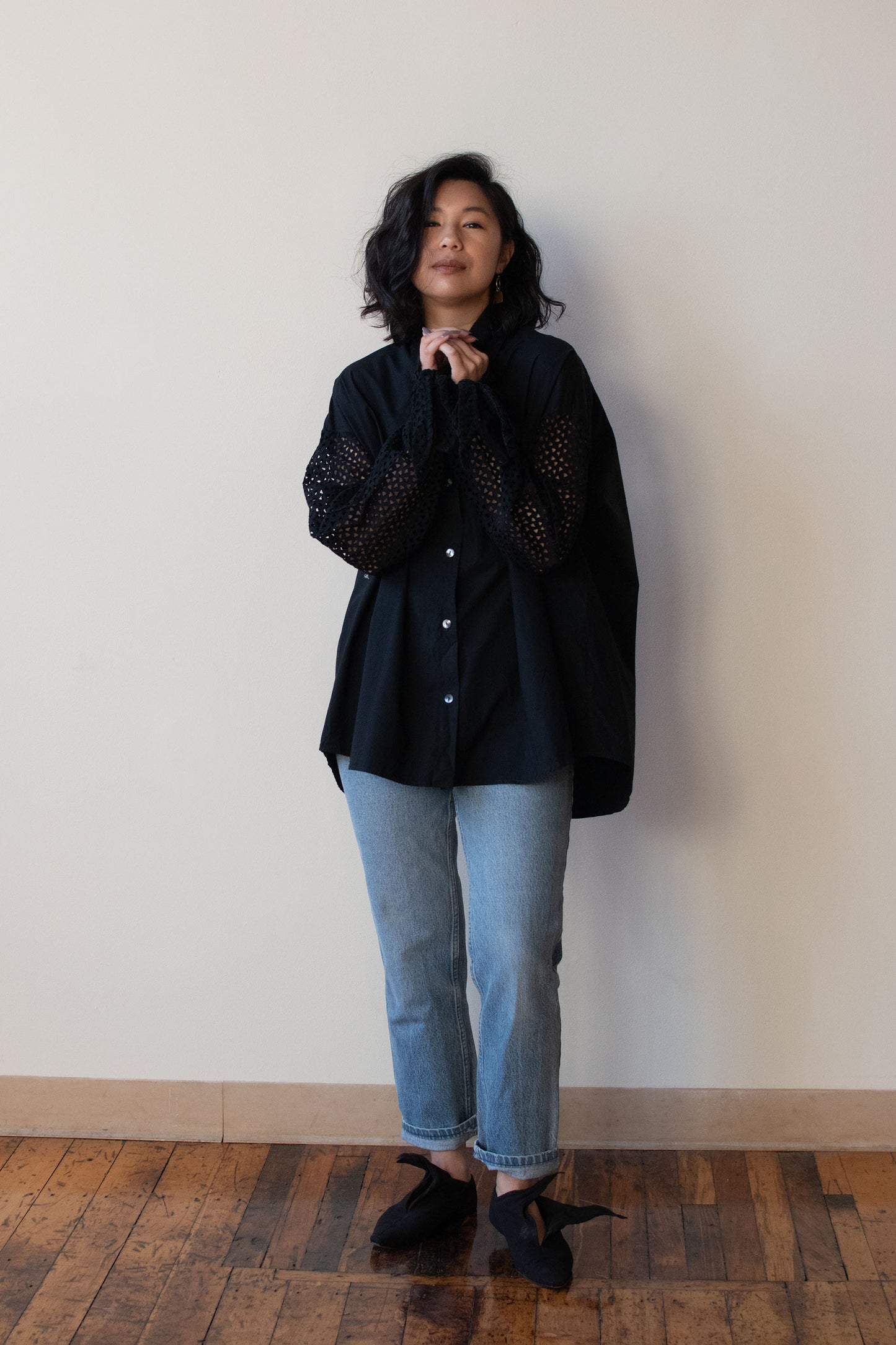 Black Shirt | Romeo Gigli