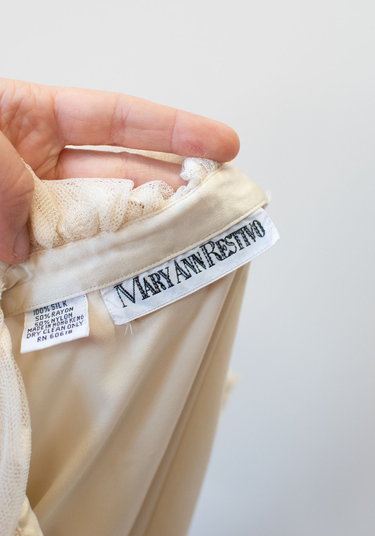 Mary Ann Restivo Silk Blouse | A Virtual Affair