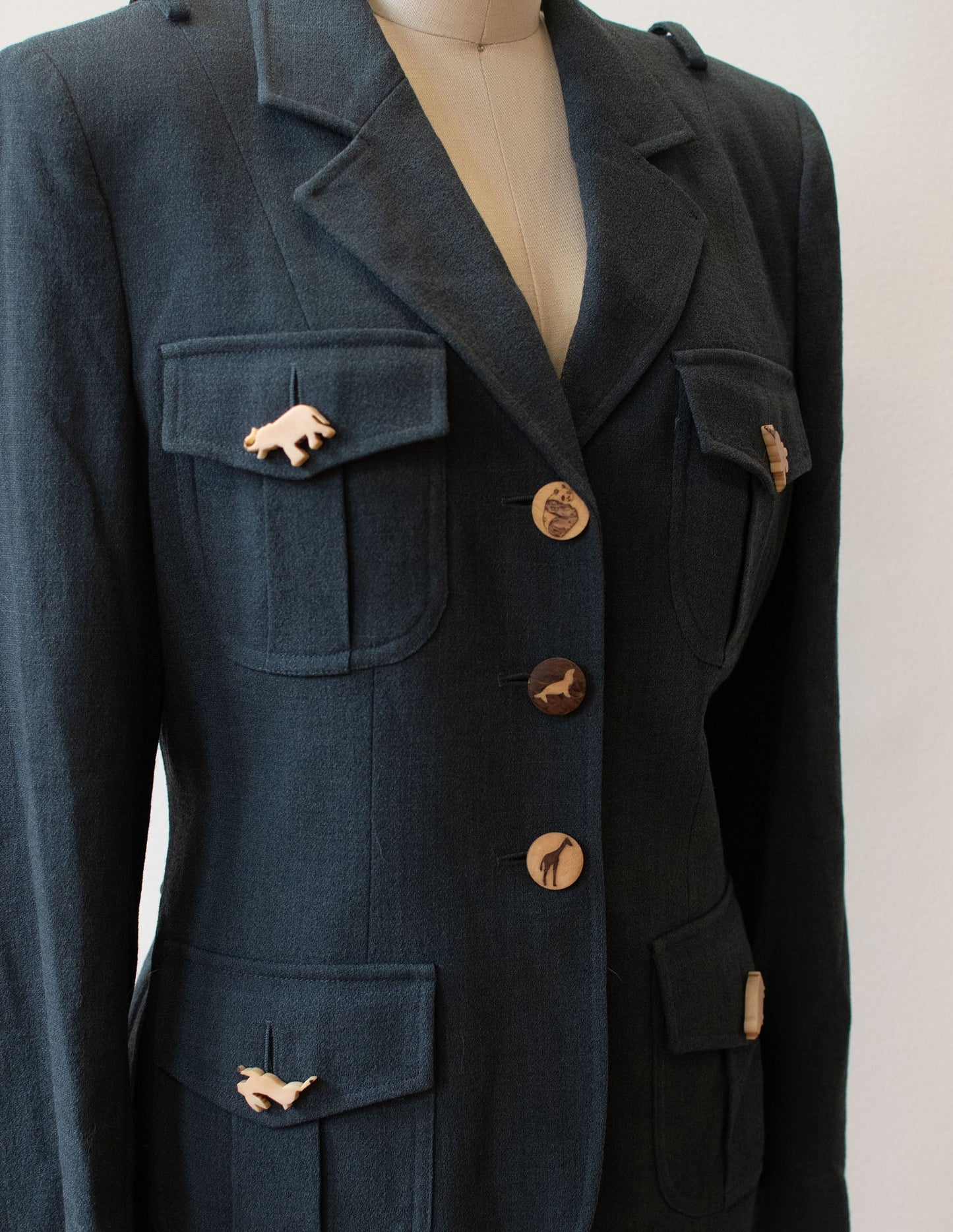 1990s Full Nature Jacket | Moschino Cheap & Chic